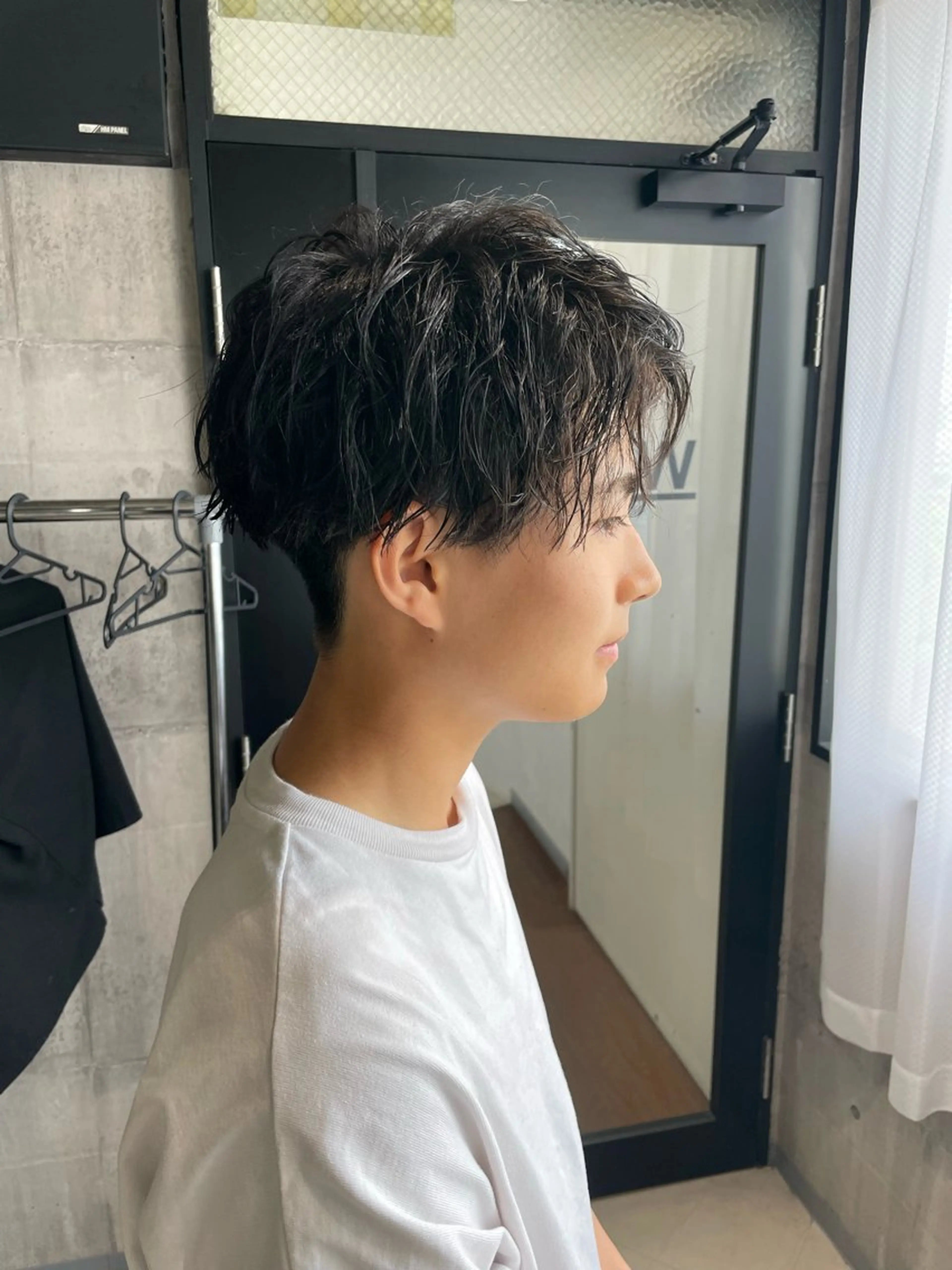 パーマ メンズ 波巻きパーマ カット ヘアカラー パーマ トリートメント 髪質改善/艶カラー Hiroakiのヘアスタイル