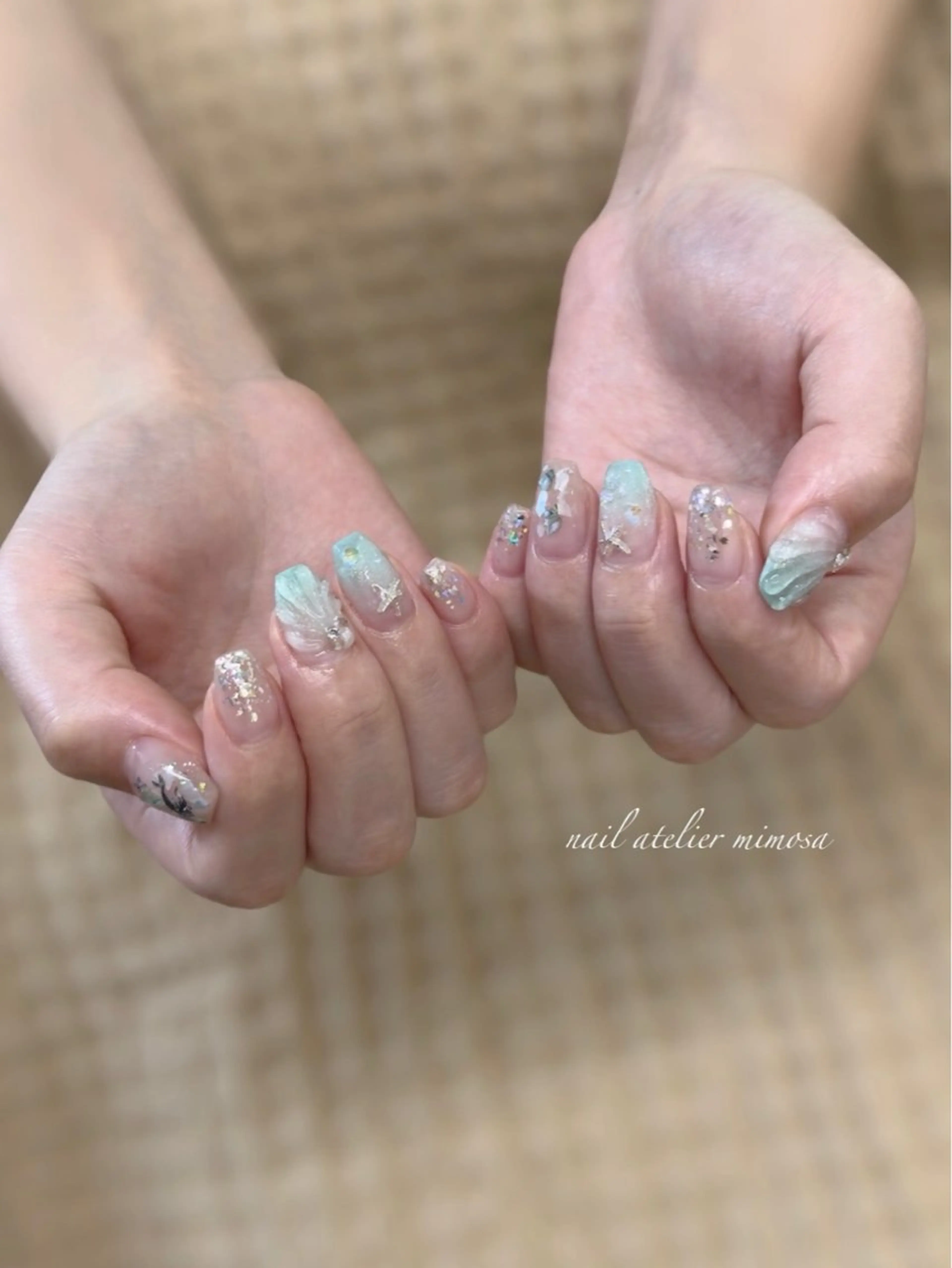 ネイル ハンドネイル アトリエ　ミモザ所属・いまむら あかりのネイルデザイン