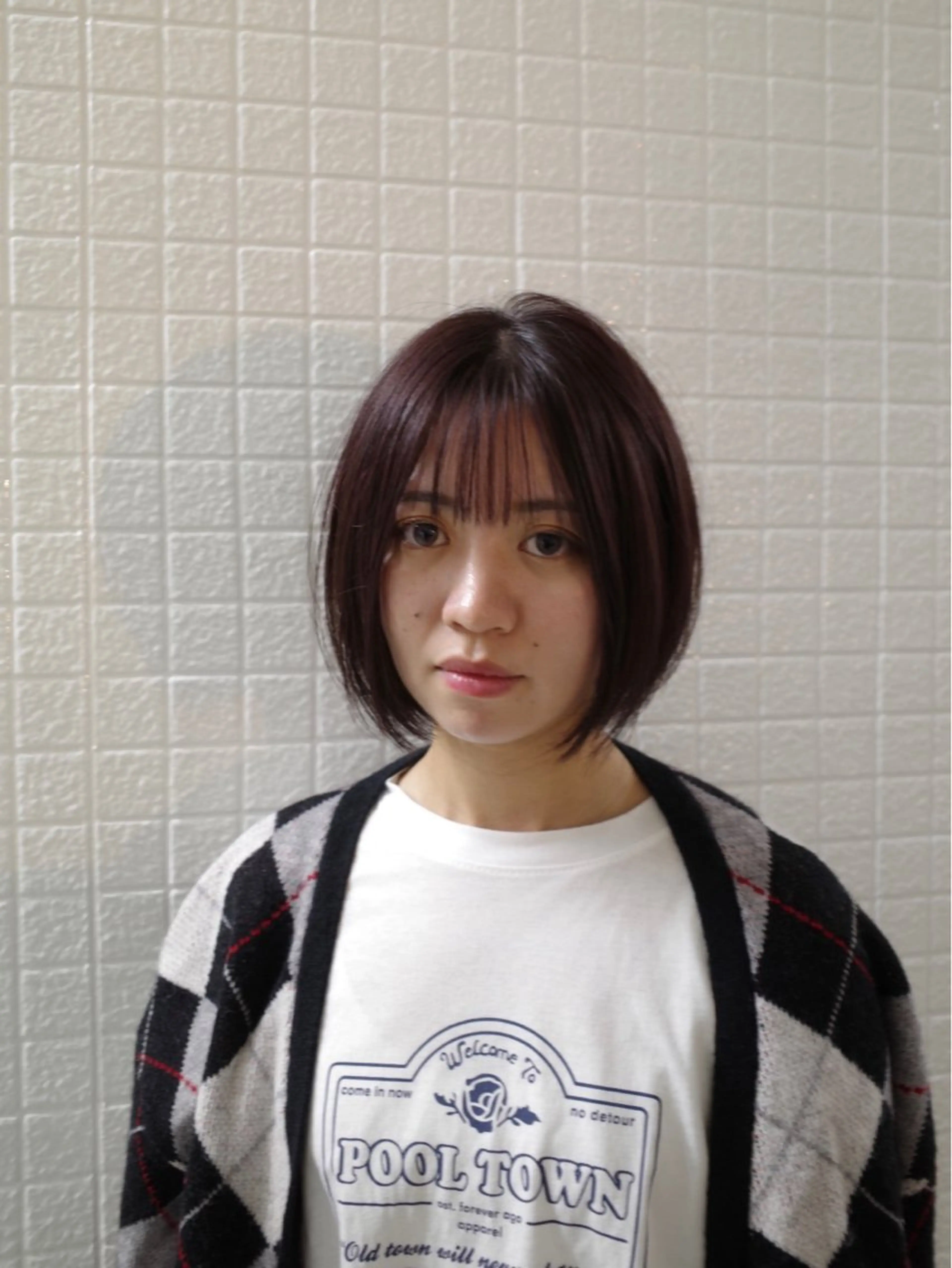 ショート カラー ボブ カット ヘアカラー トリートメント DX所属・✨メンズスタイル✨ Daiのヘアスタイル