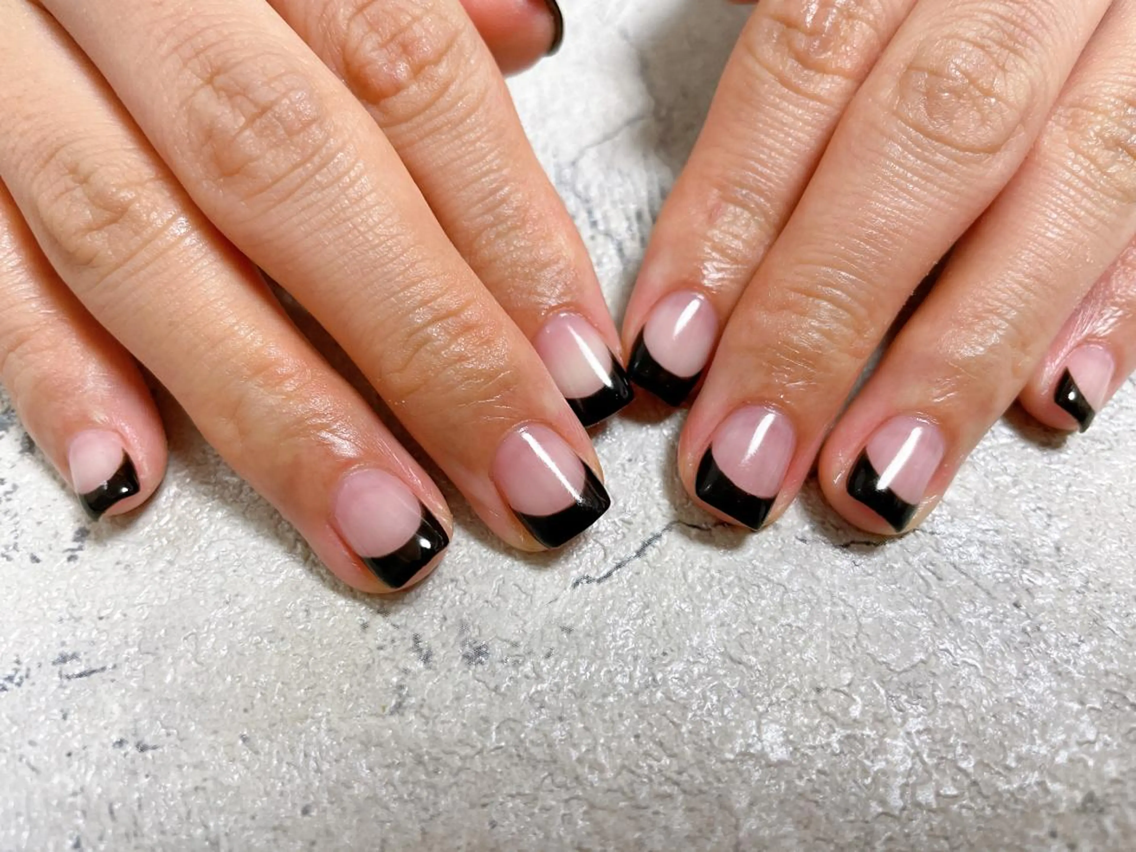 ネイル フレンチネイル kikinail 溝の口のネイルデザイン