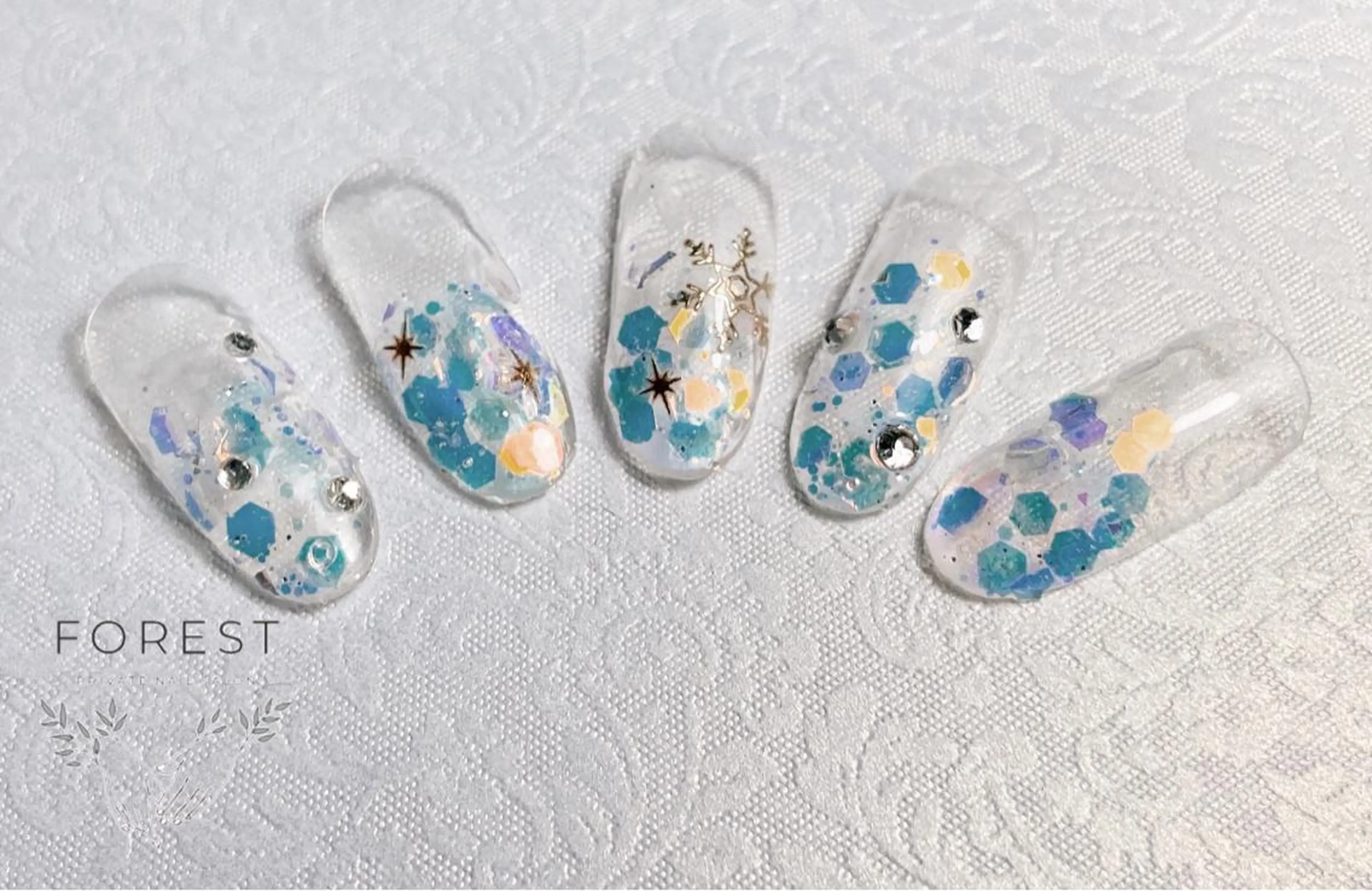 ネイル 白岡市篠津自宅 サロンForestのネイルデザイン