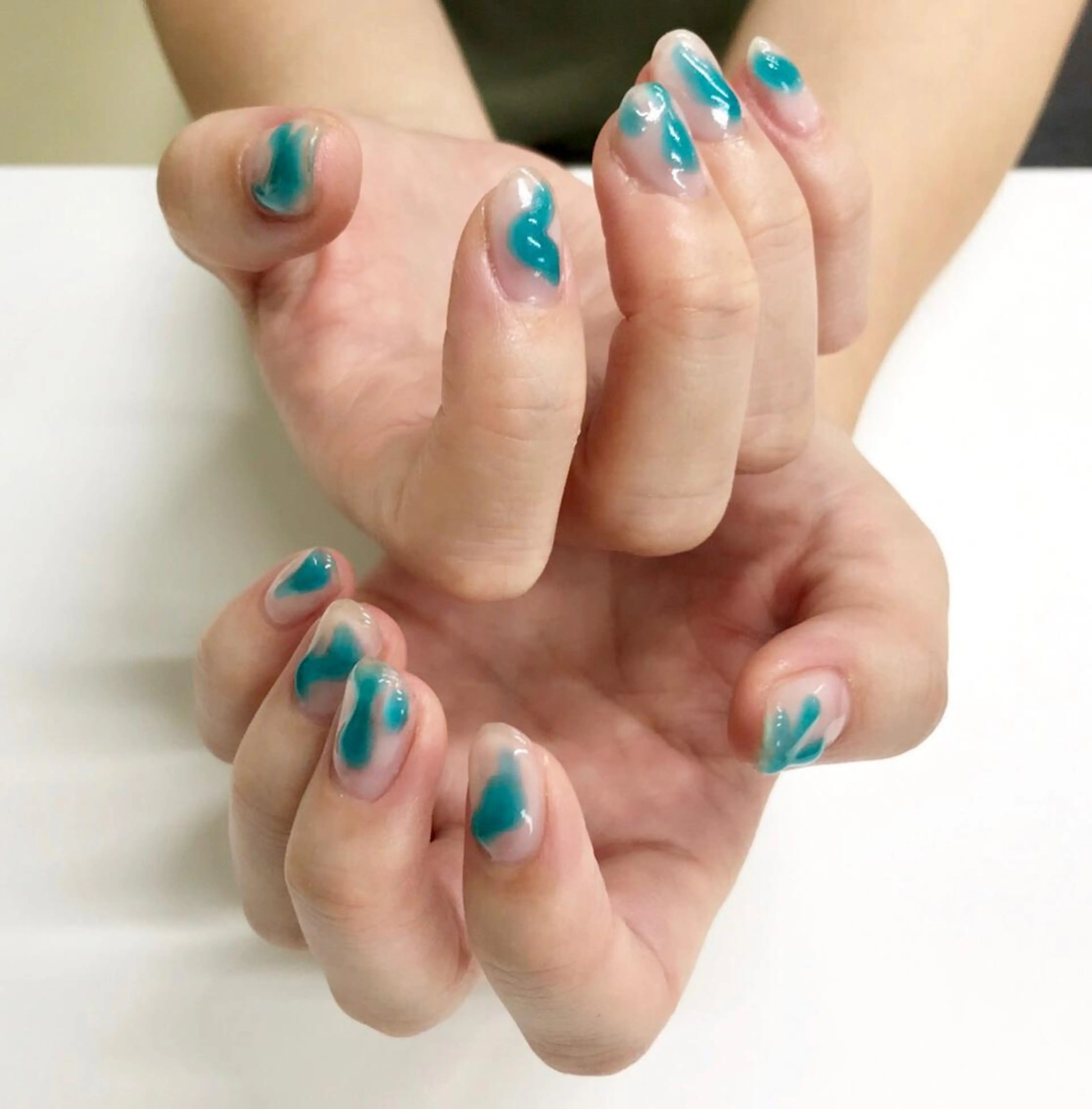 ネイル ハンドネイル ハンドケア Beauty Salon Ace（ネイルサロン　エース）所属・池袋フィルイン Ace♡長さだしのネイルデザイン