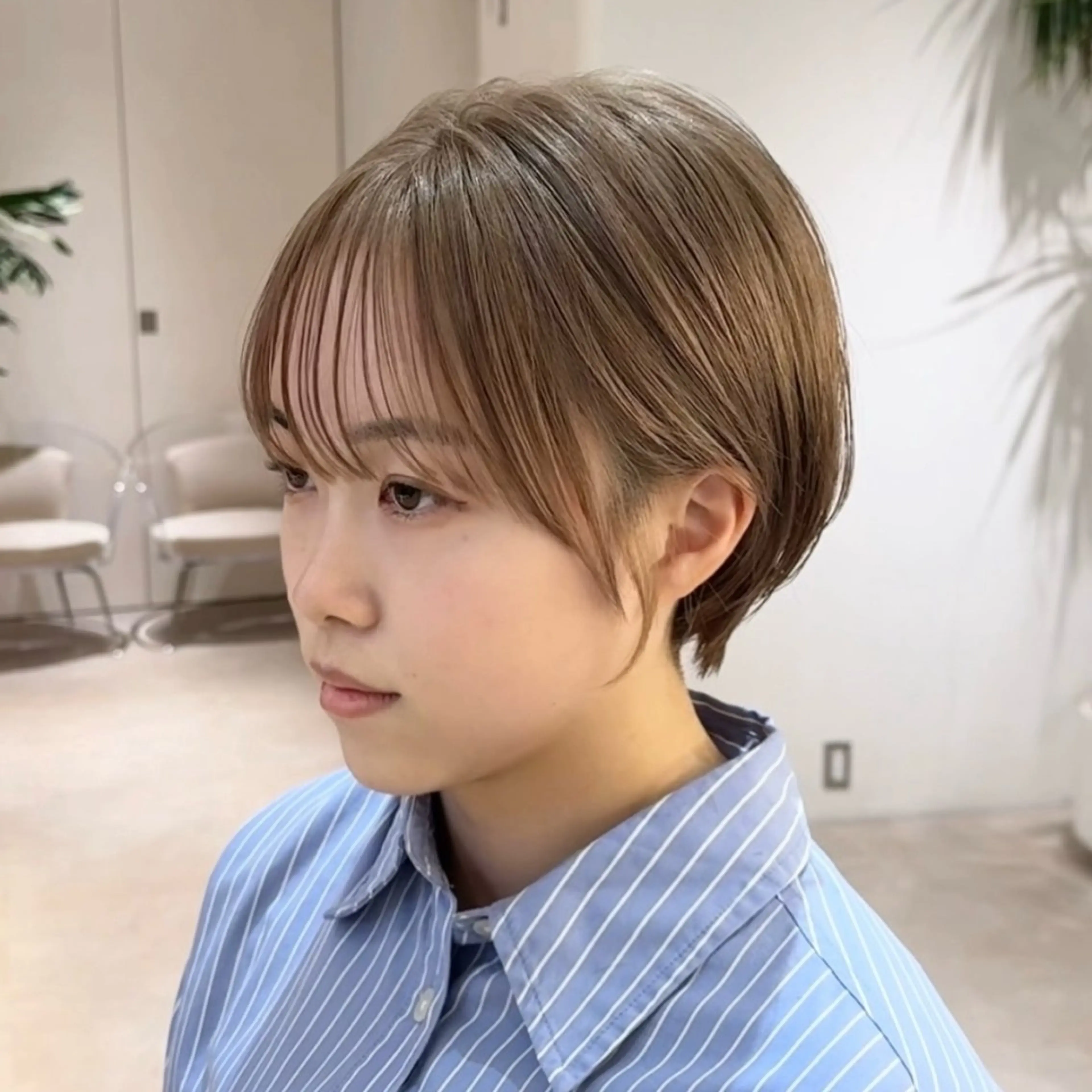 ショート ショートボブ ショートレイヤー ハンサムショート 丸みショート ボブ カット 渋谷ボブ/レイヤー ボブ田中航平のヘアスタイル