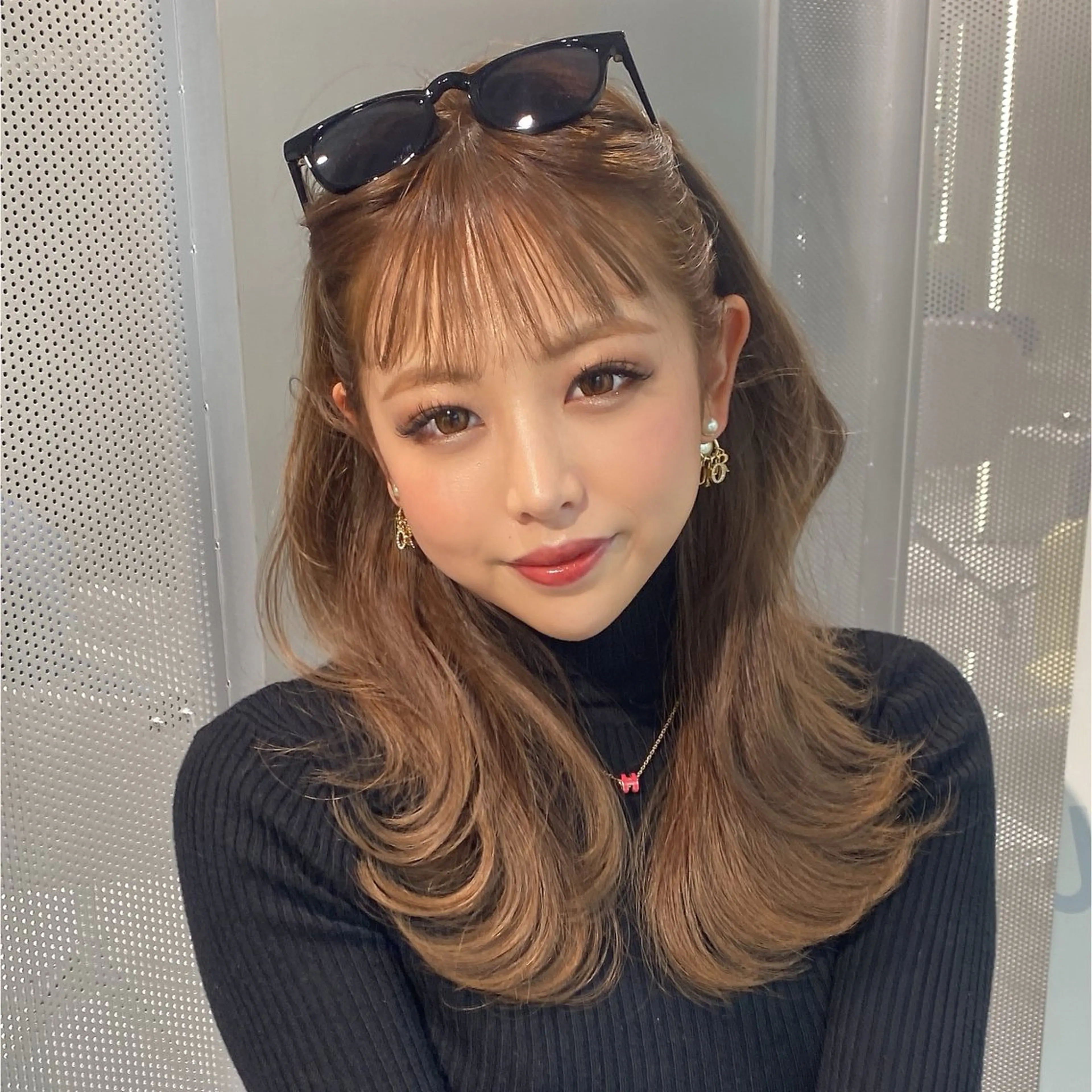 セミロング くびれヘア 森 隆秀/韓国ヘアのヘアスタイル