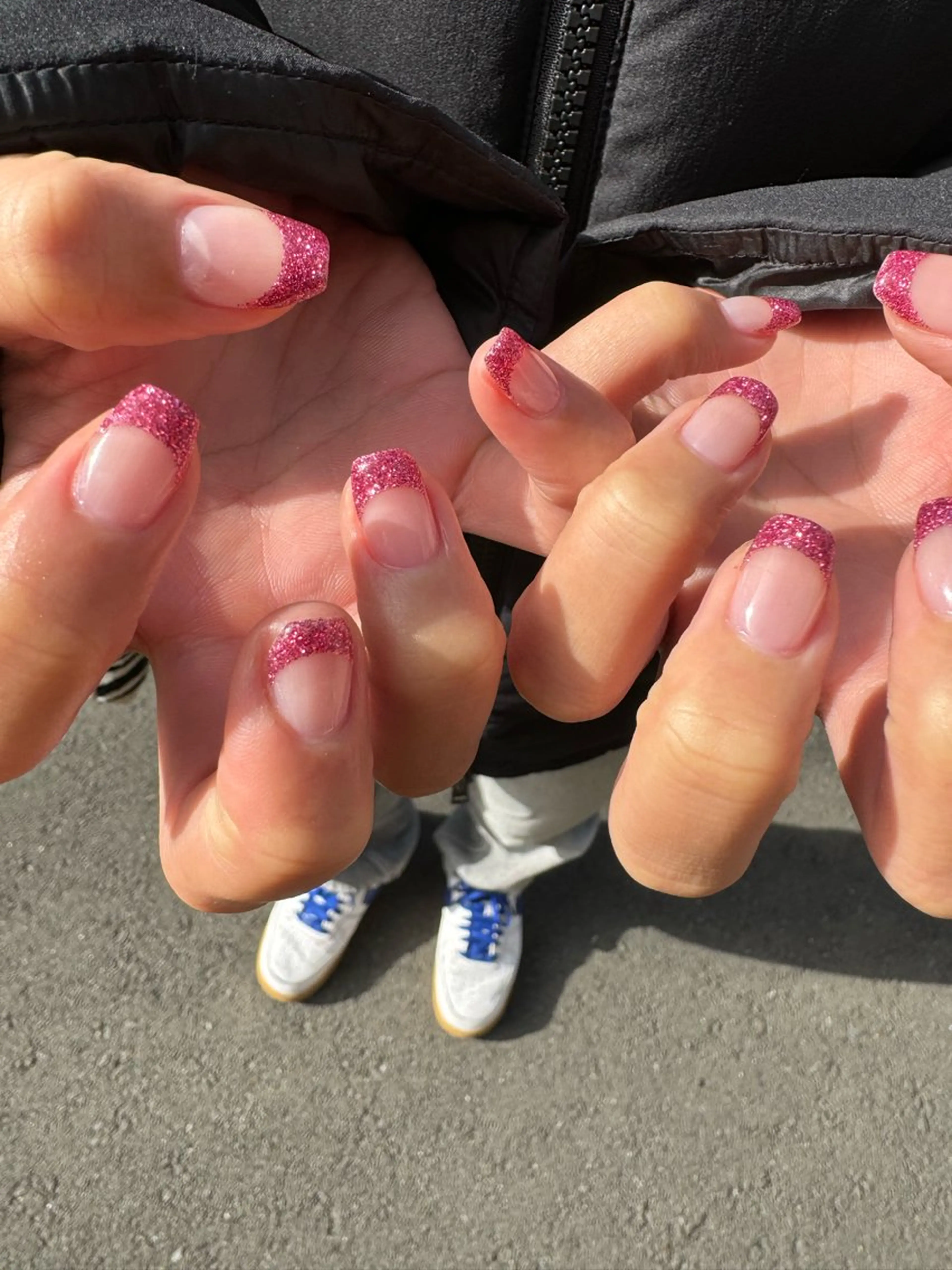 ネイル アートネイル フレンチネイル 韓国ネイル マグネットネイル 持ち込み MH_ Nailのネイルデザイン