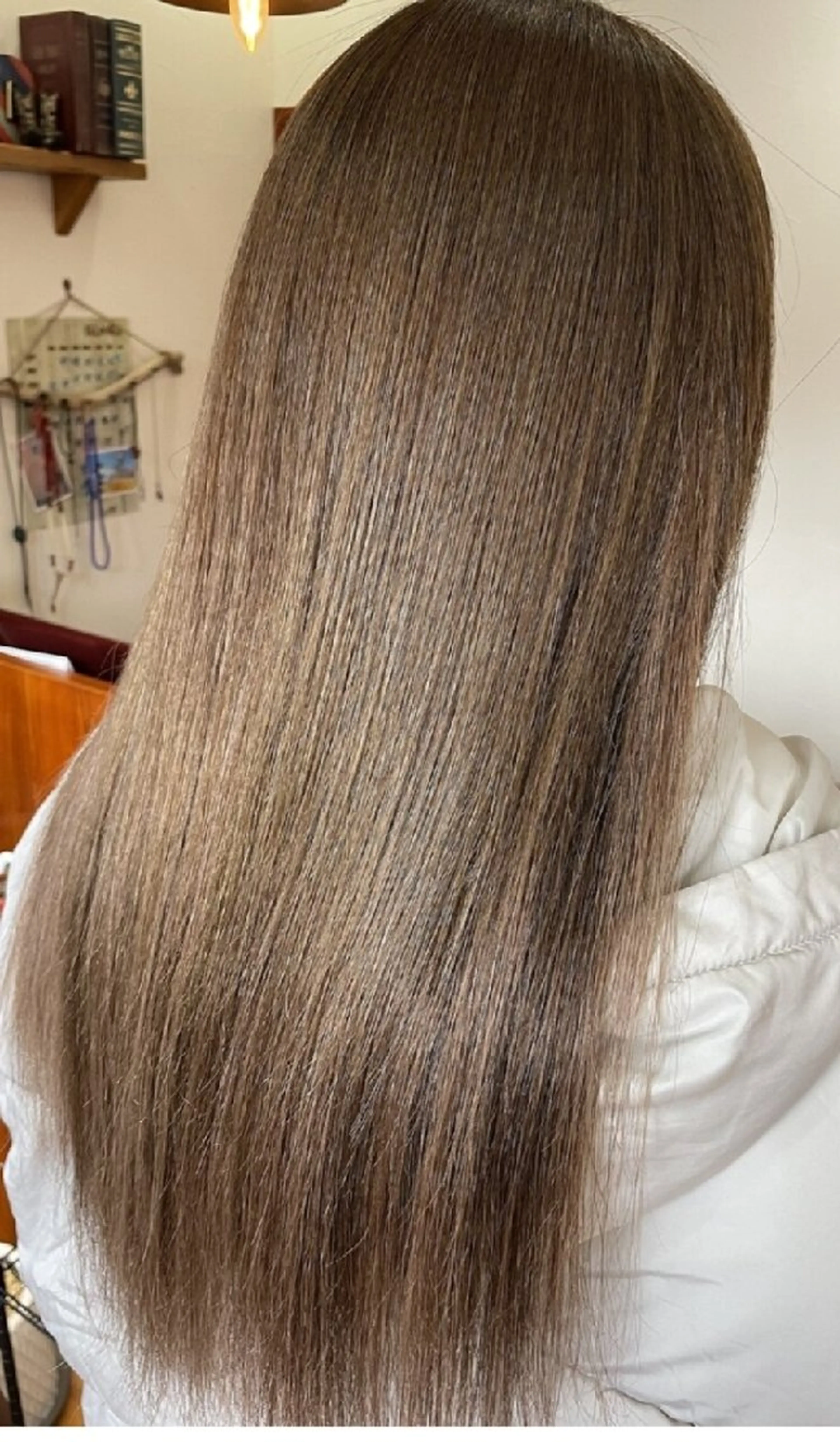 ロング シールエクステ エクステ 髪質改善ストレート/ kurachiのヘアスタイル