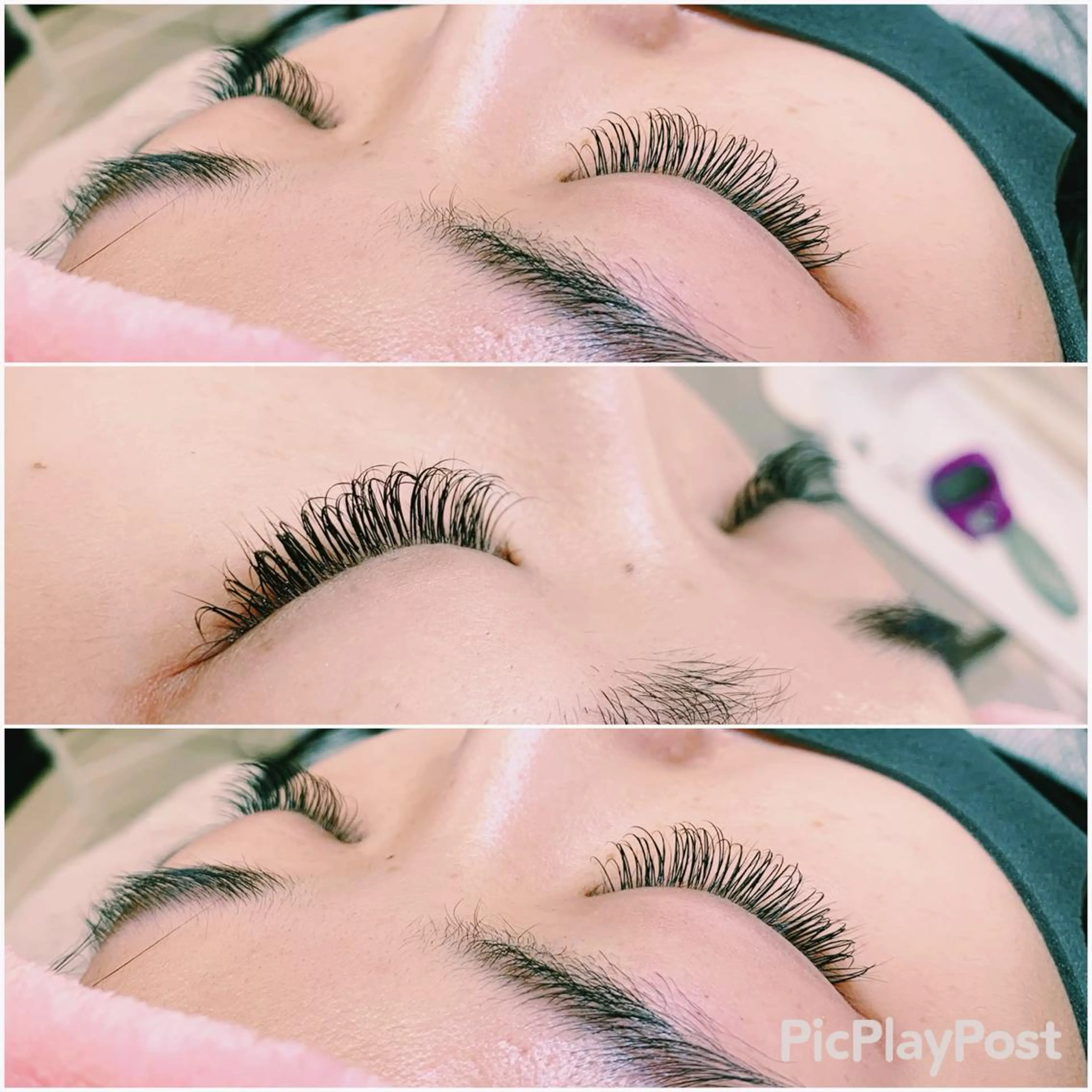 マツエク・マツパ Dカール フラットラッシュ eyebrow & eyelash WAVE所属・brow&lash WAVEのマツエク・マツパデザイン