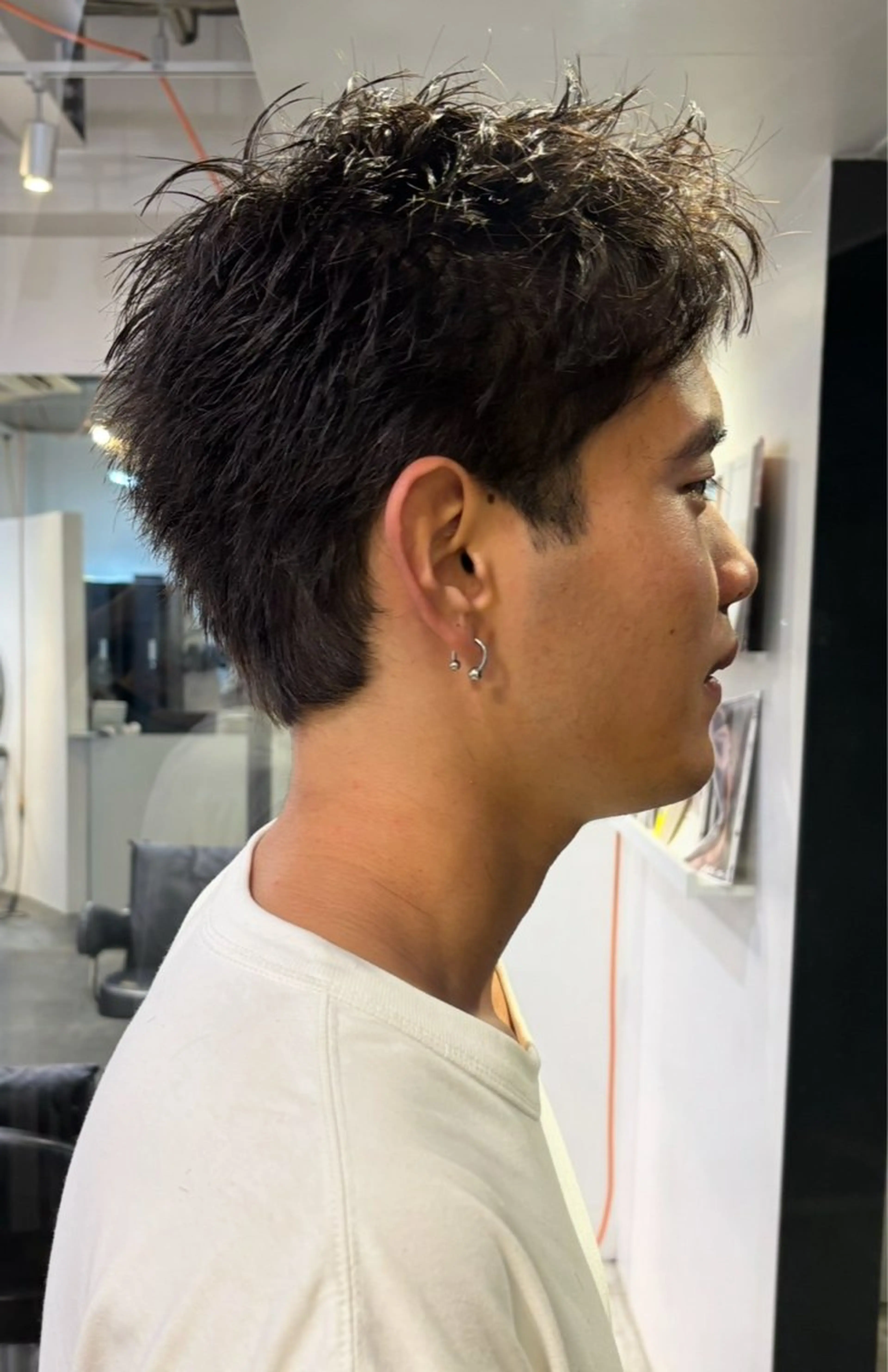 ショート メンズ 刈り上げ ショートヘア ZOEY boyz所属・【zoey】 yuujii　パーマのヘアスタイル