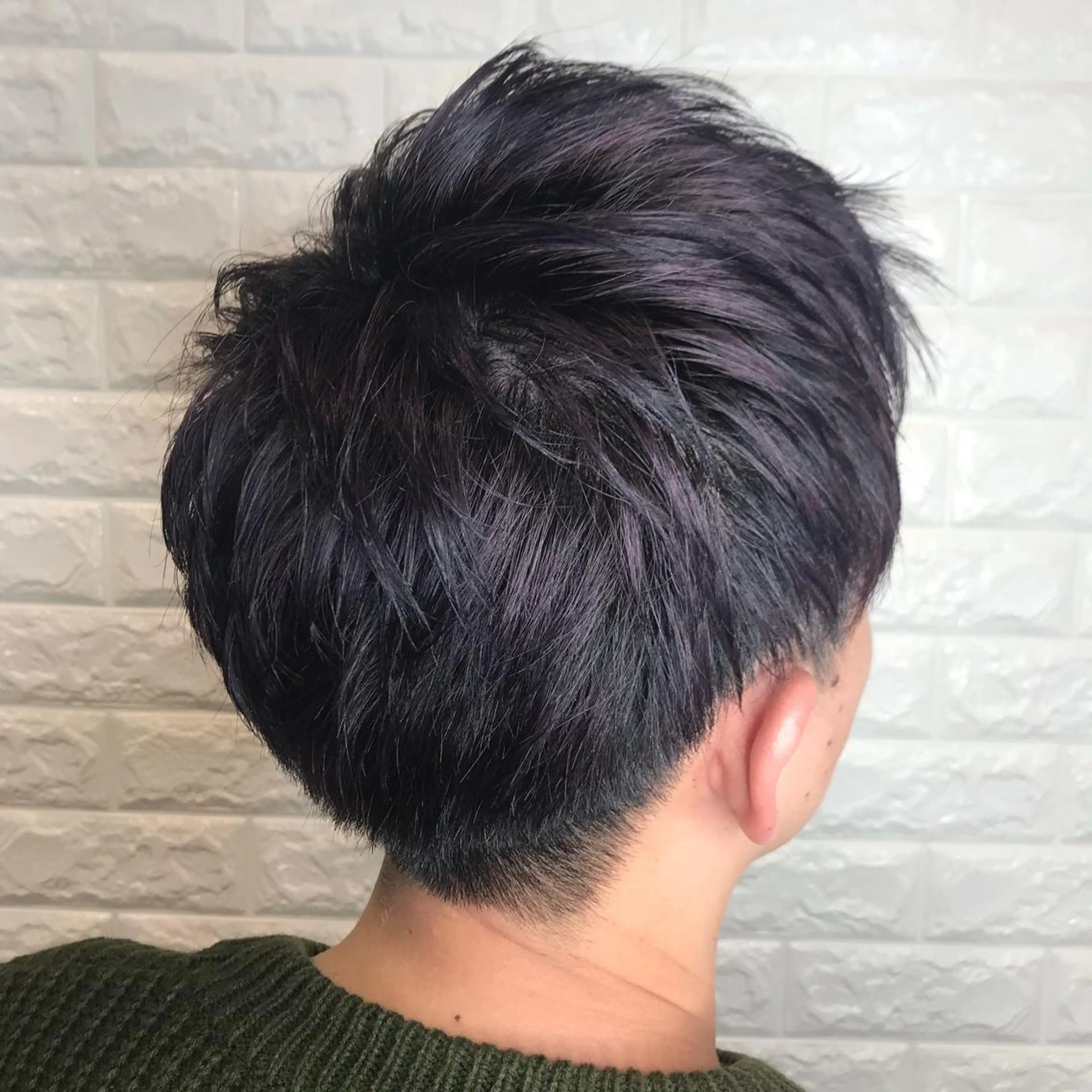 ショート カラー ヘアアレンジ メンズ knock【ノック】所属・烏丸韓国ヘア🇰🇷 ayaka🎀のヘアスタイル