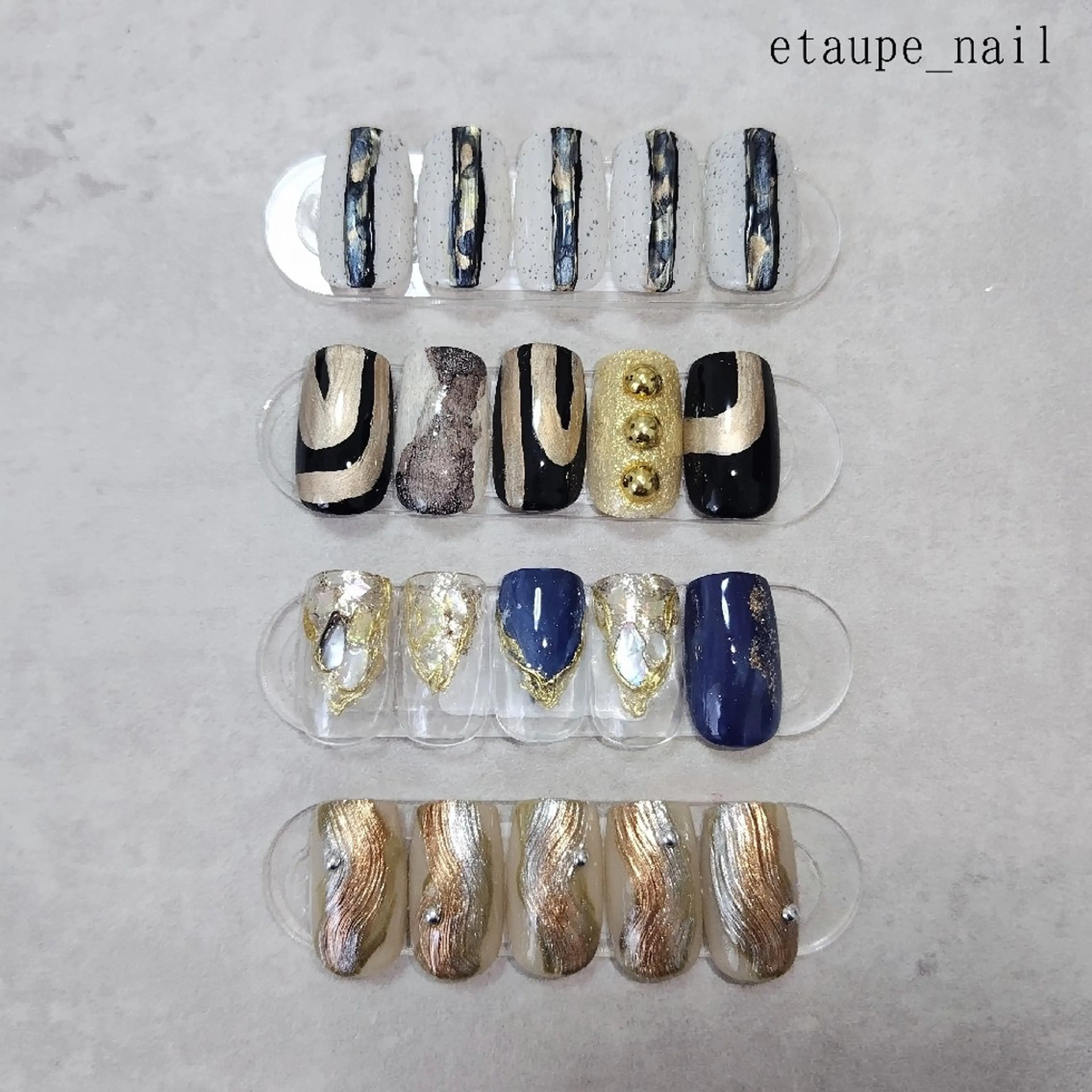 ネイル ジェルネイル グリーン マグネットネイル ニュアンスネイル ハンドネイル etaupe nail所属・向原自宅サロン ★エトープネイルのネイルデザイン