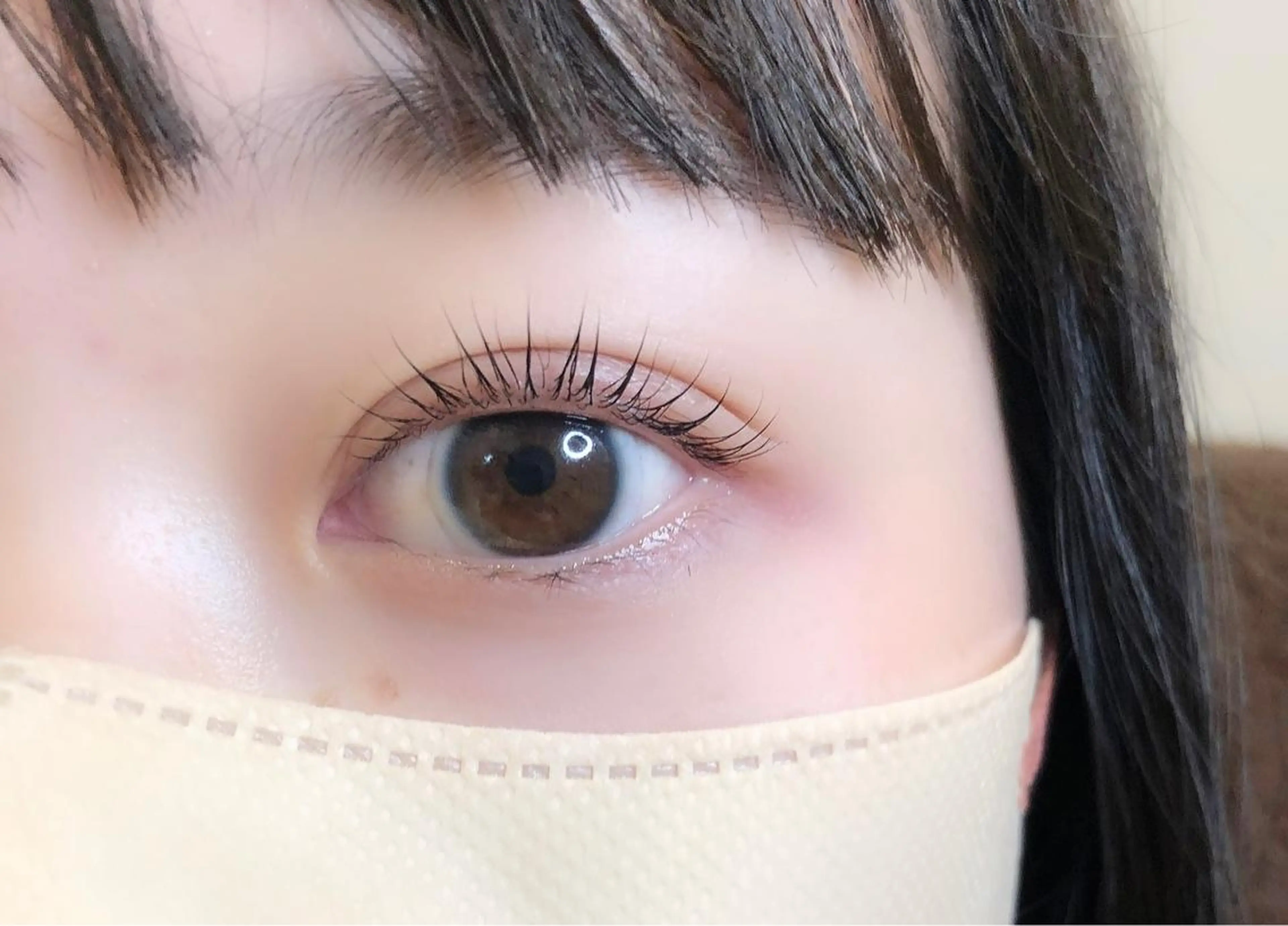 マツエク・マツパ パリジェンヌラッシュリフト 一重×まつ毛パーマ Hair&Make Nahoのマツエク・マツパデザイン