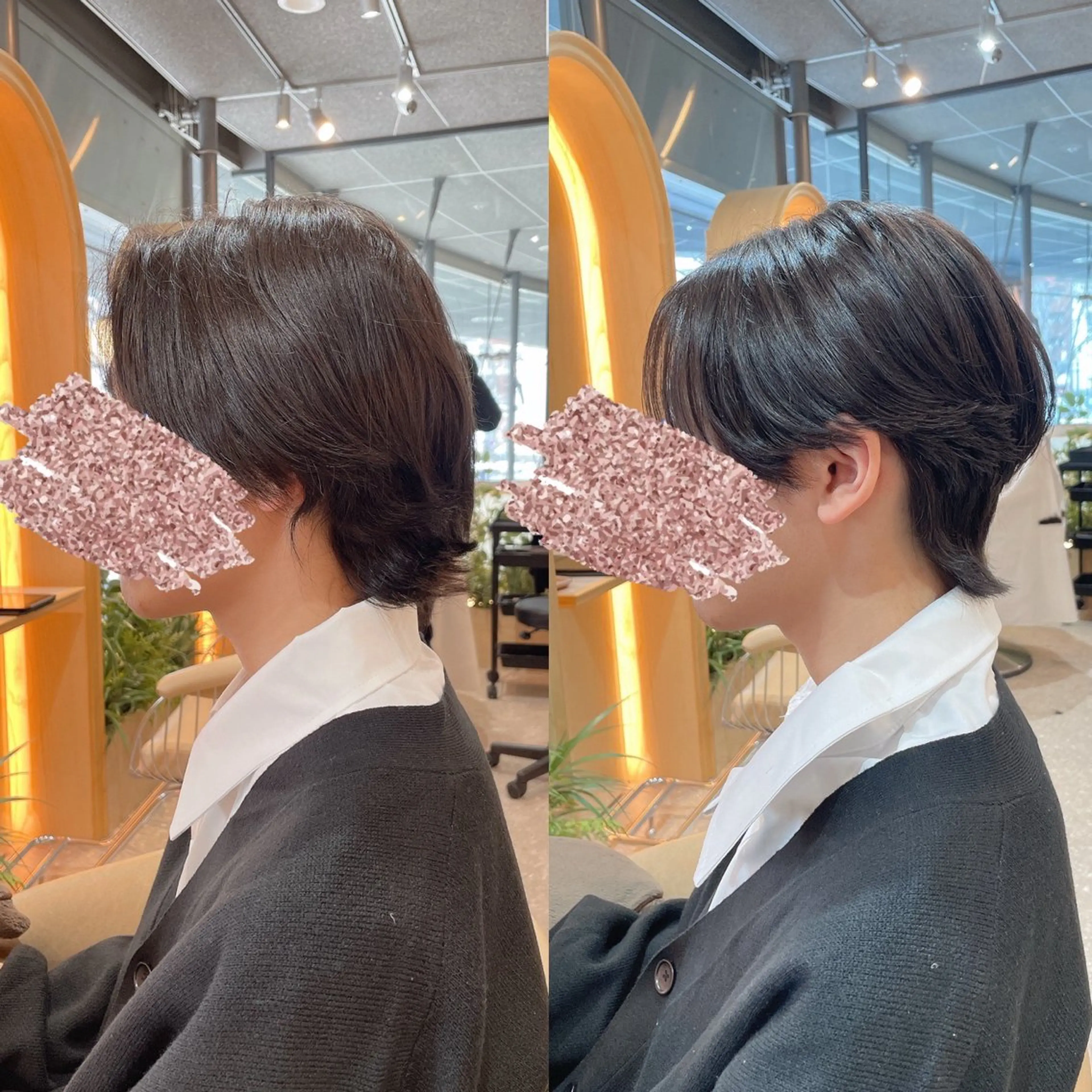 【再来の方は来店2回目までOK】メンズカット+ヘッドスパ7分+眉カットの写真