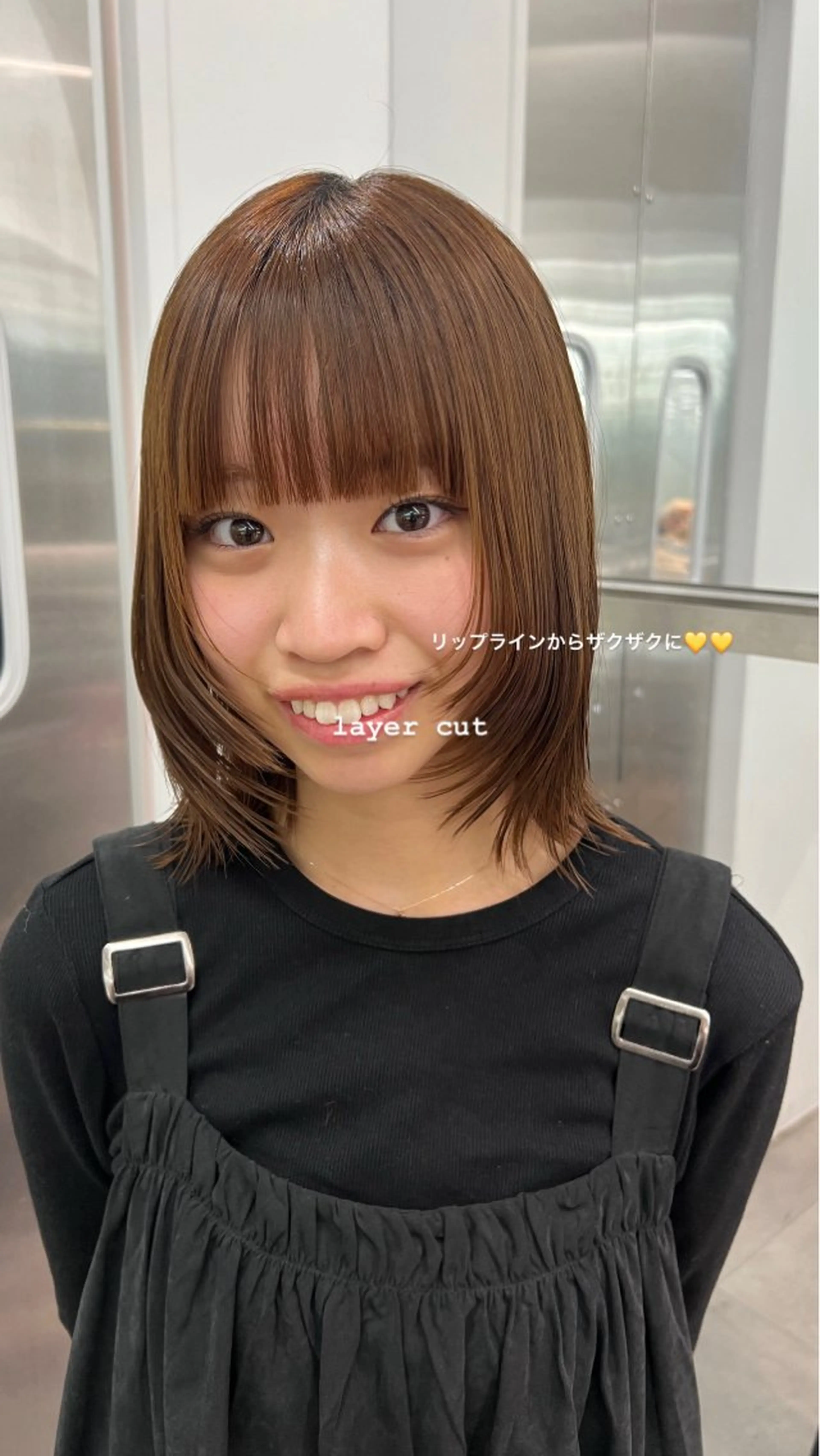 ミディアム ALBUM渋谷PARCO所属・レイヤー特化/渋谷 rinのヘアスタイル