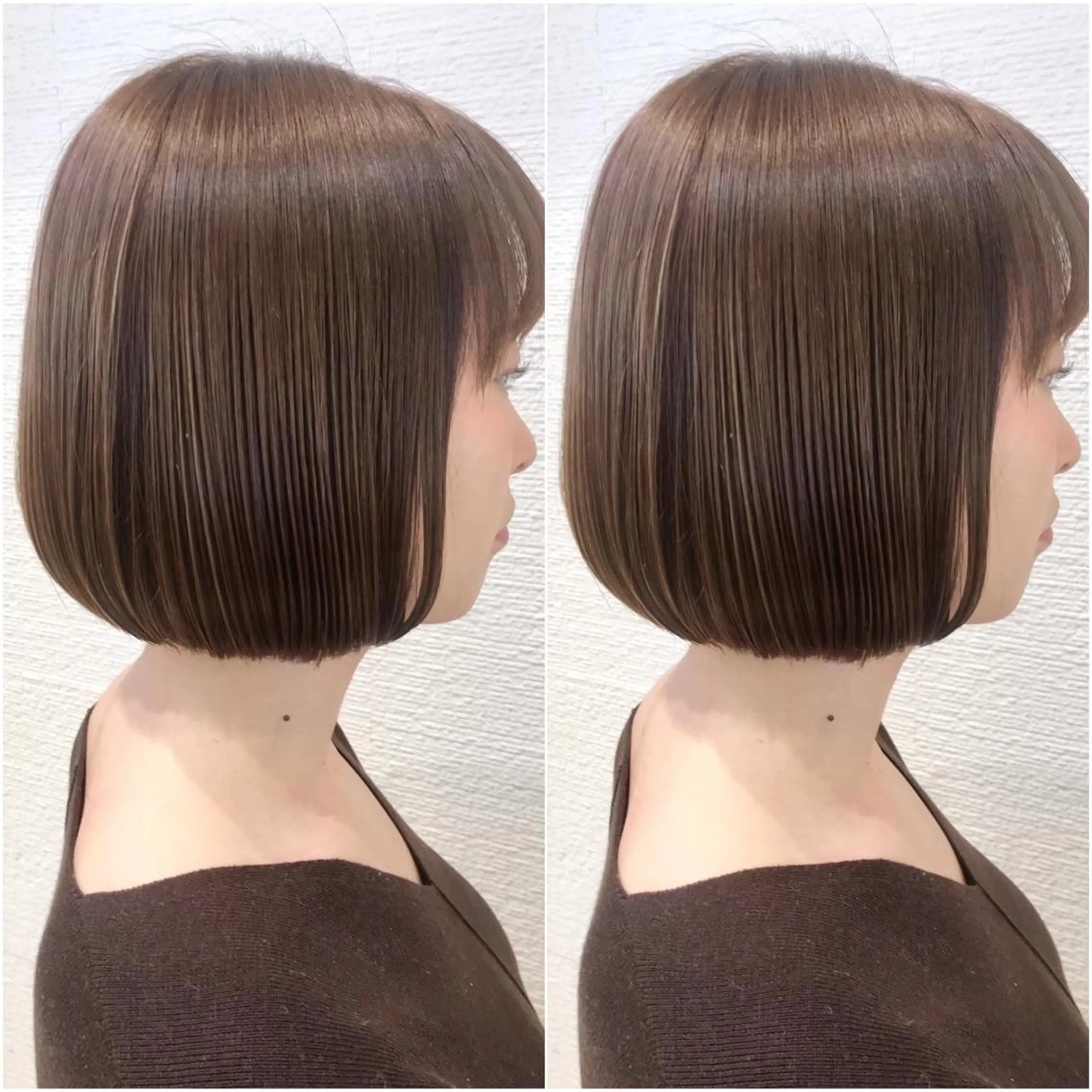 ショート カラー 全席個室 暖色カラー Zina松園優香🌸のヘアスタイル