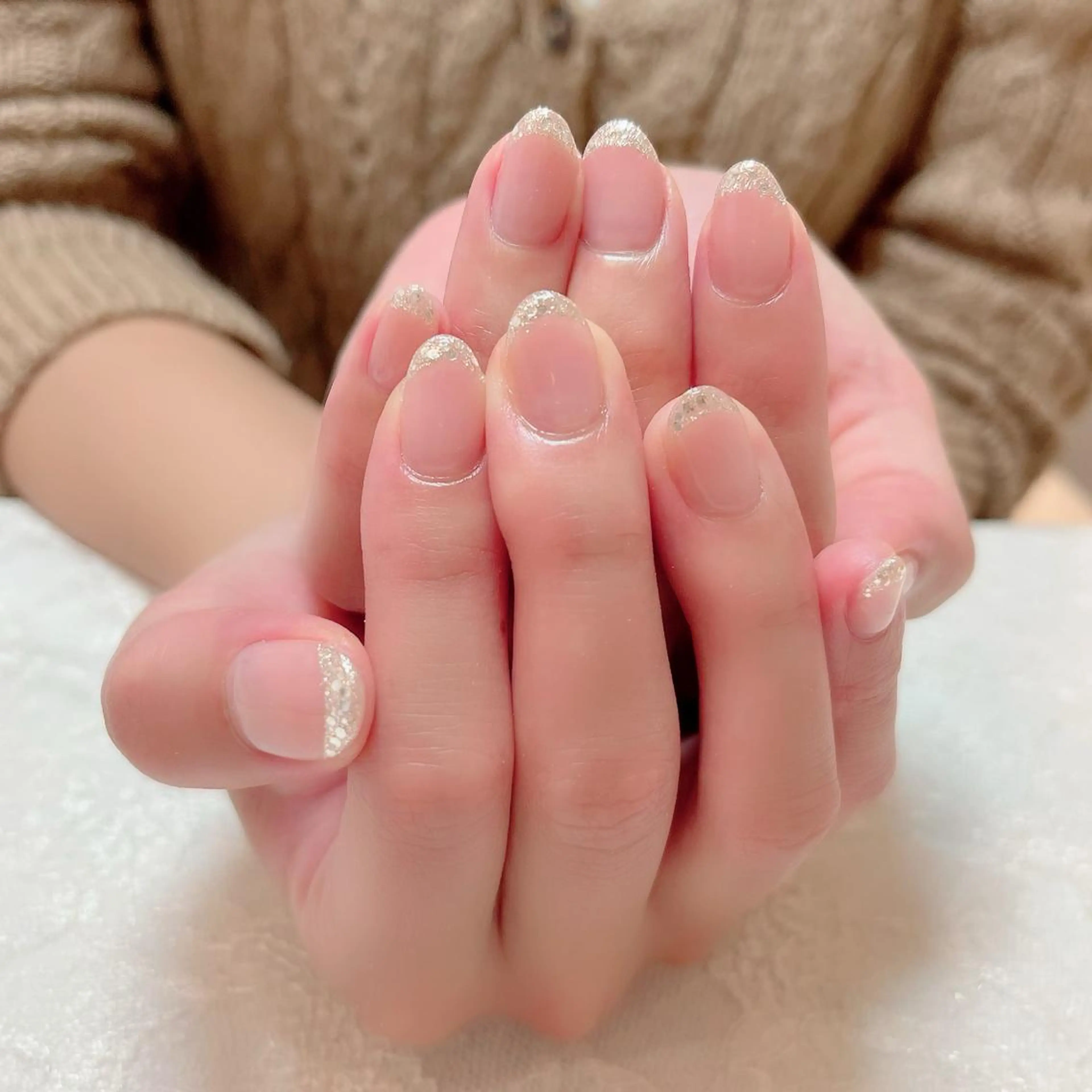 ネイル フレンチネイル グラデーション ハンドケア aoinail所属・aoi nailのネイルデザイン
