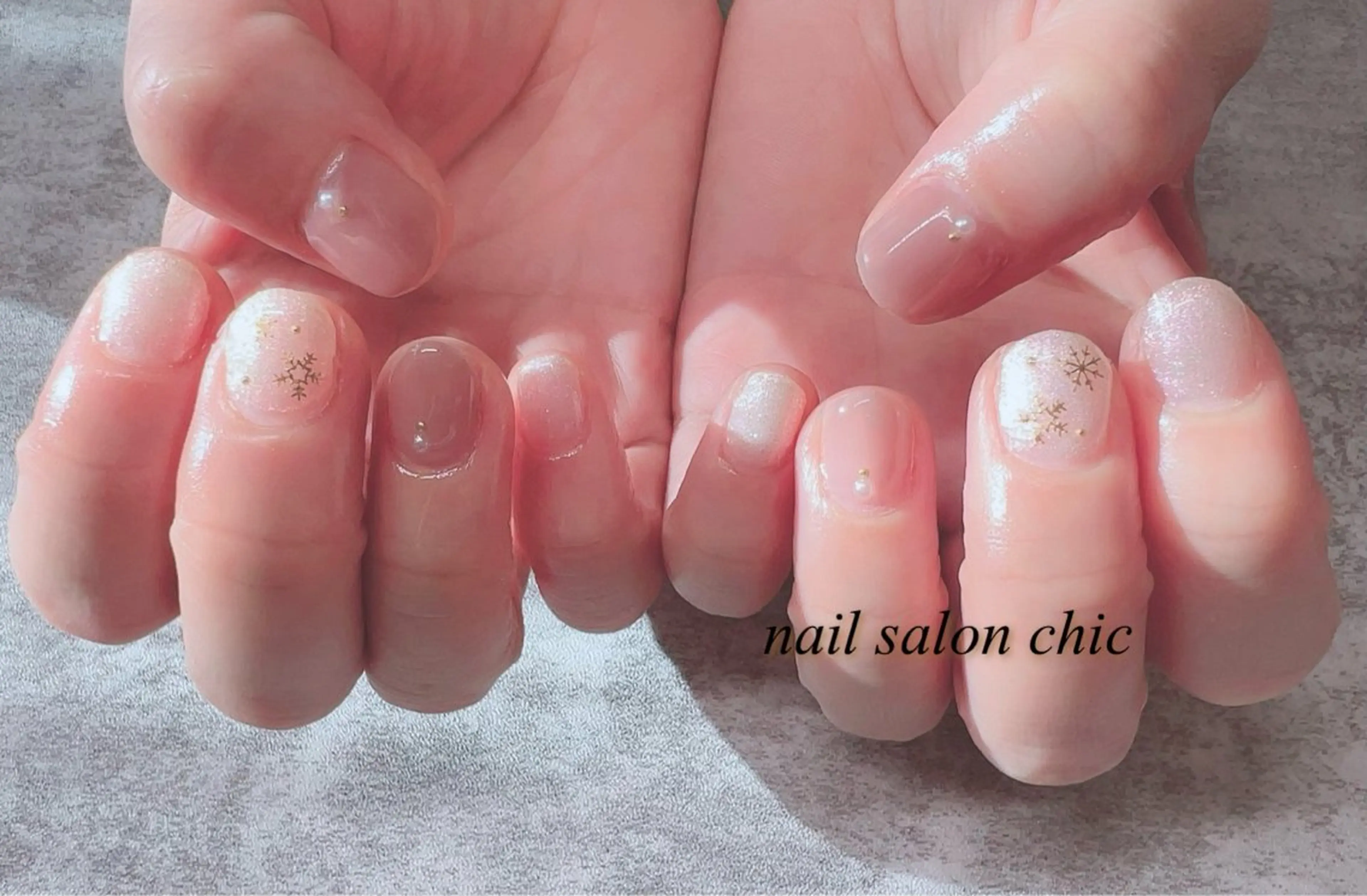 ネイル ハンドネイル nail salon chicのネイルデザイン