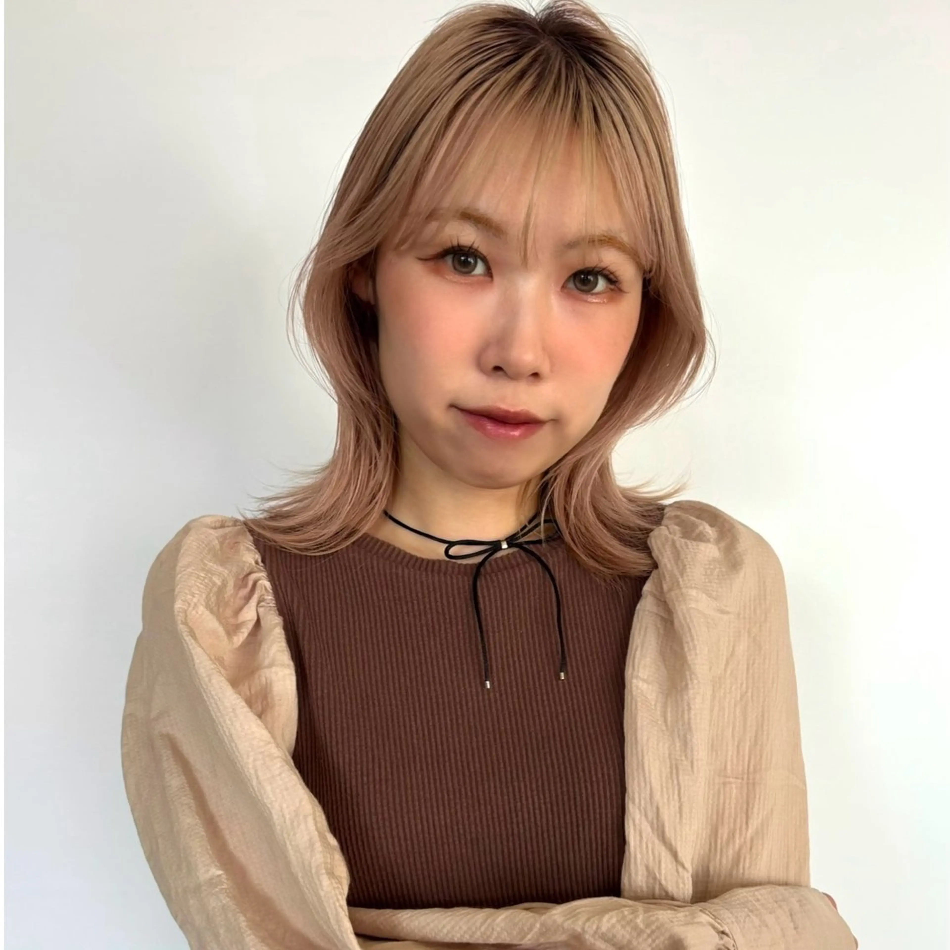 ロング カラー カット ヘアカラー トリートメント 透明感カラー/ くびれヘア/ユウユのヘアスタイル