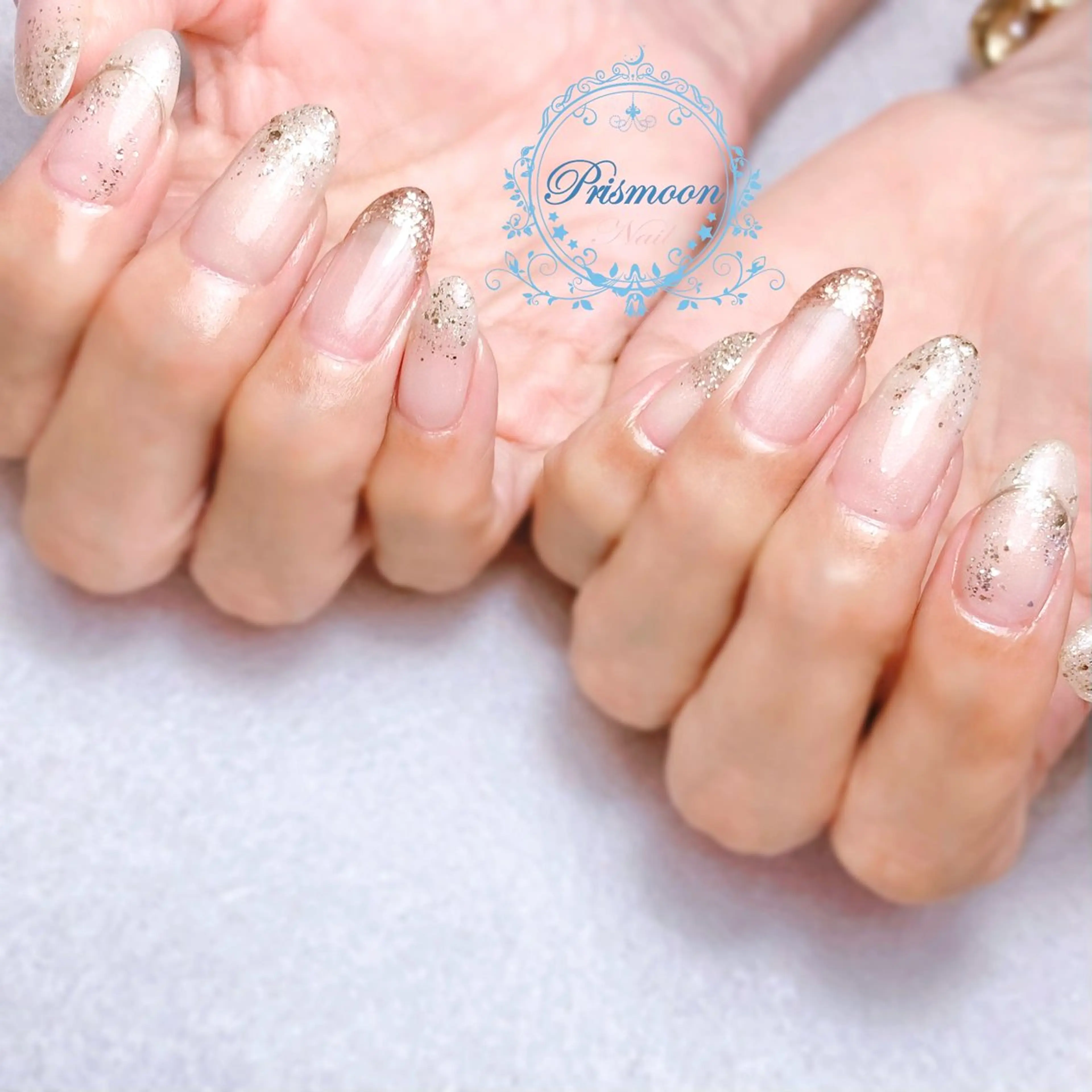 ネイル フレンチネイル グラデーション Prismoon  Nail所属・Prismoon /津市ネイルのネイルデザイン