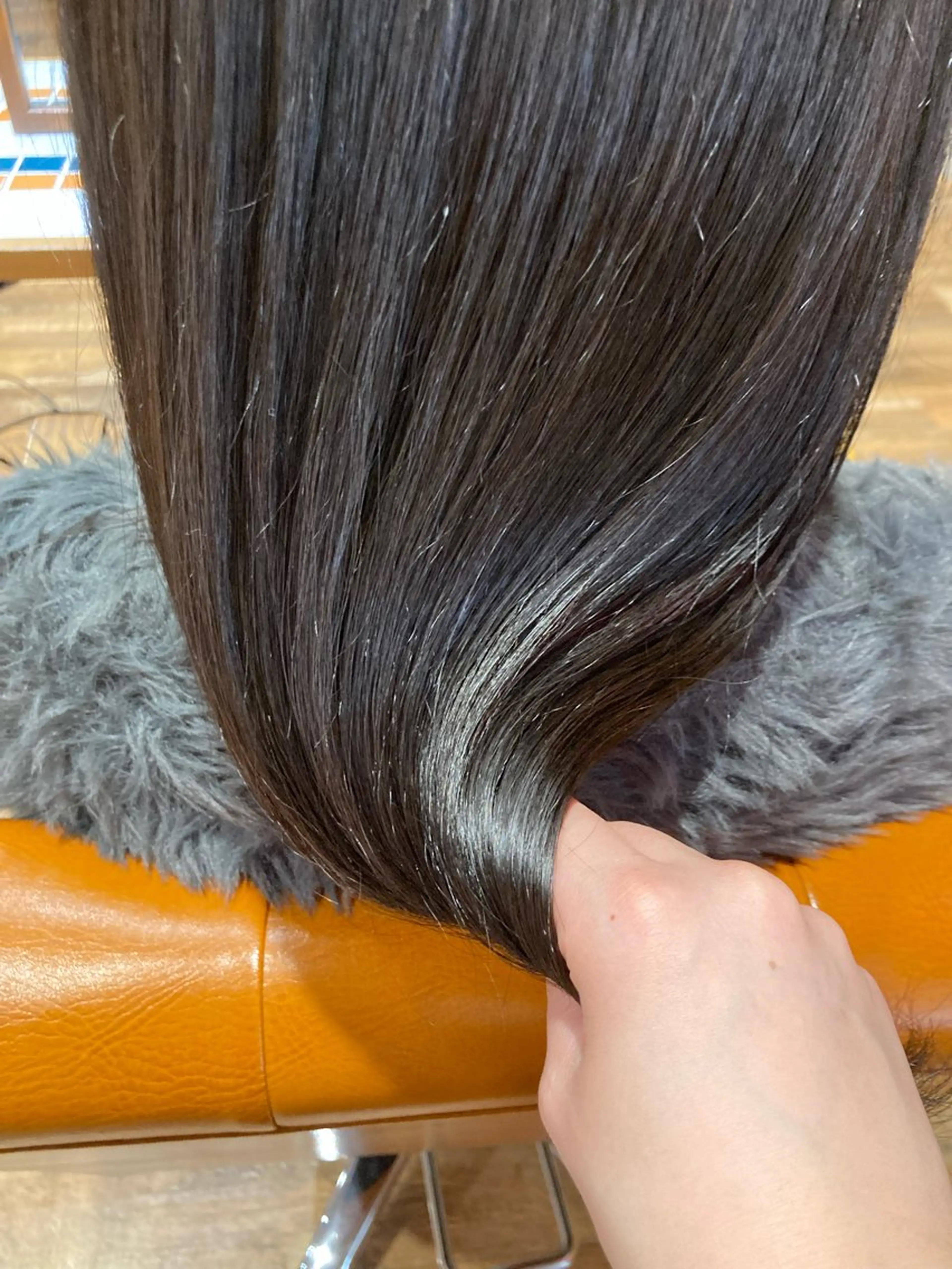 セミロング カラー 横浜美容室／暖色系 michika🌹のヘアスタイル