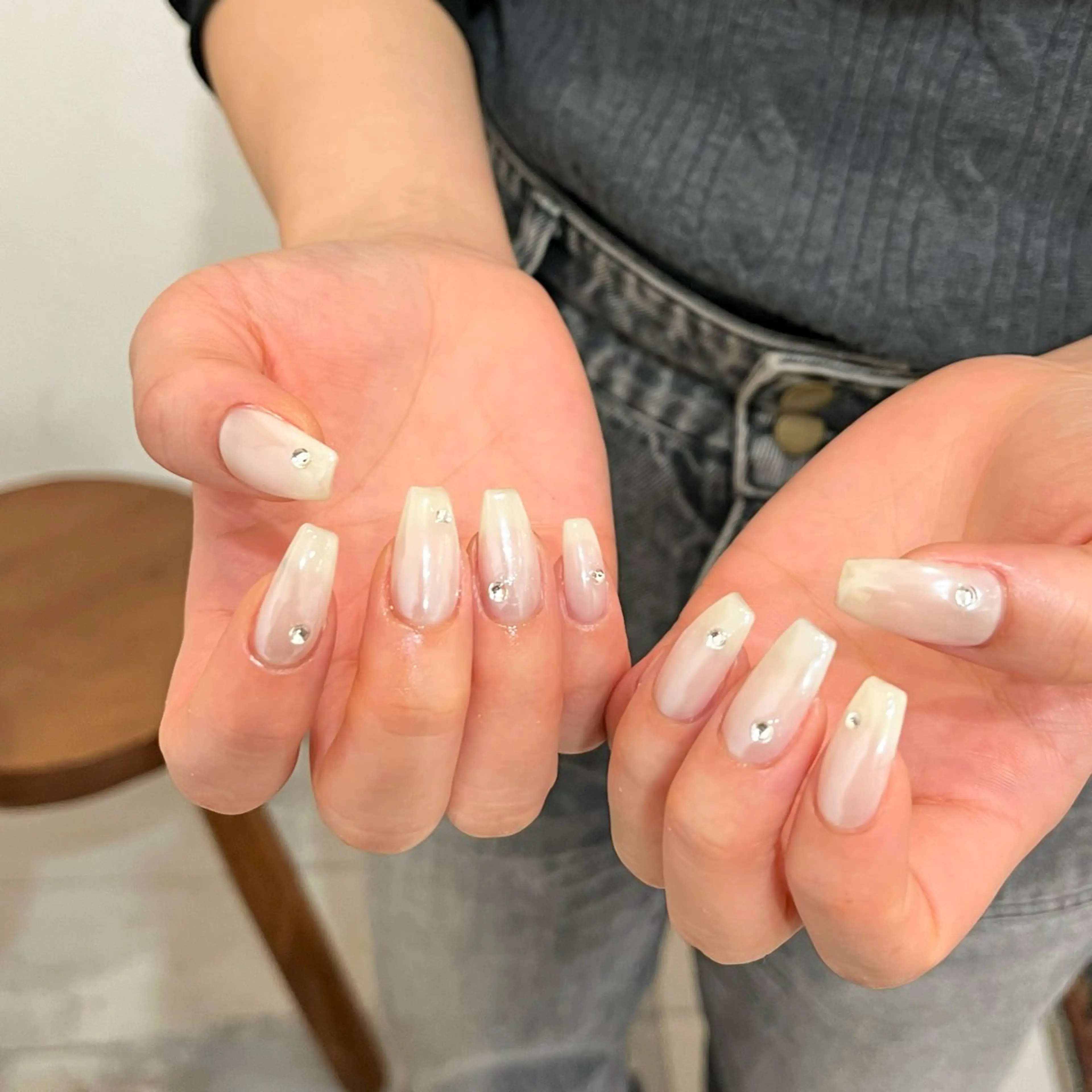 ネイル 持ち込み シンプルネイル KODA308 Saoriのネイルデザイン