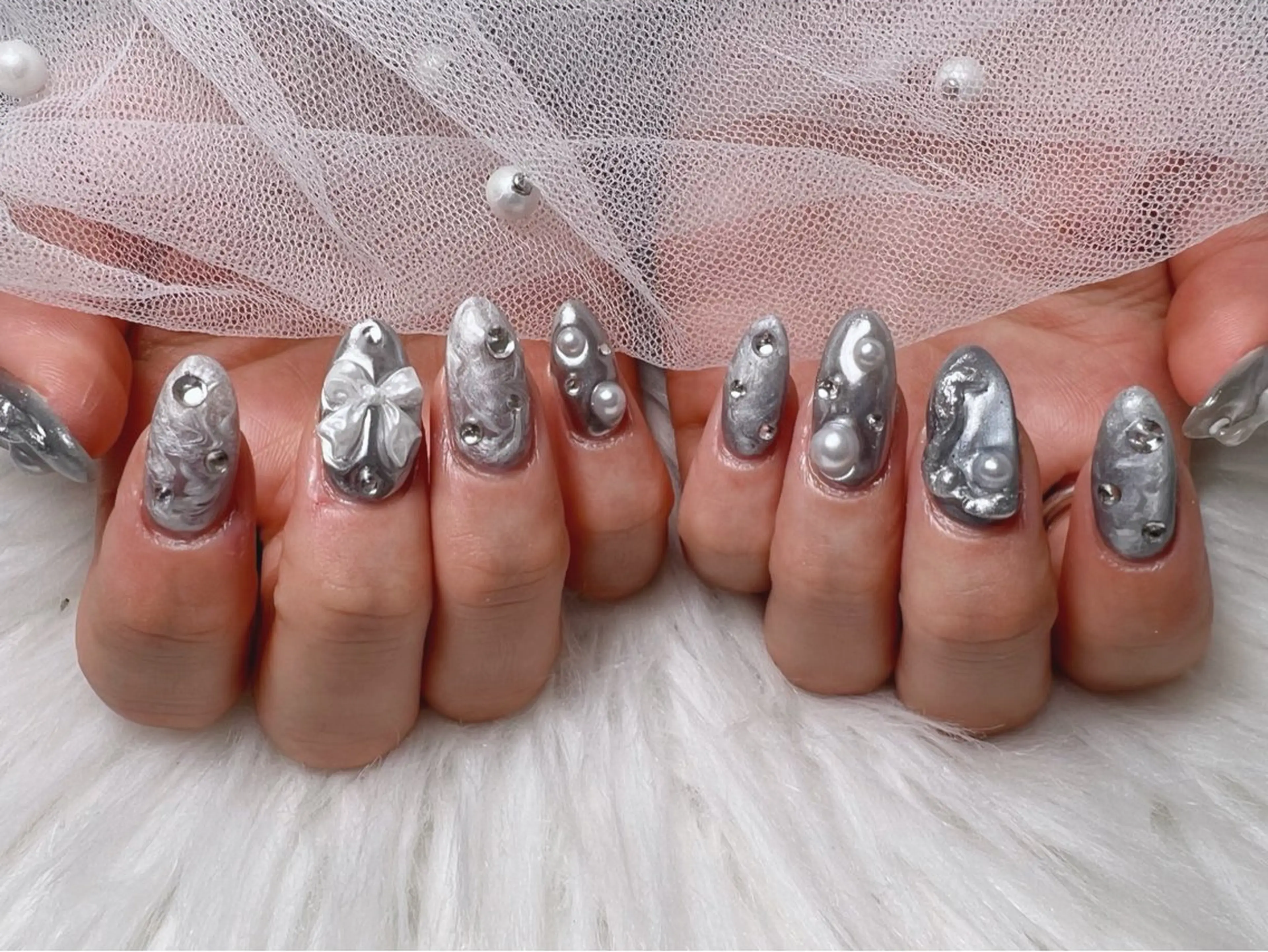 ネイル ハンドネイル Nailsalon petille所属・Ｈ azのネイルデザイン