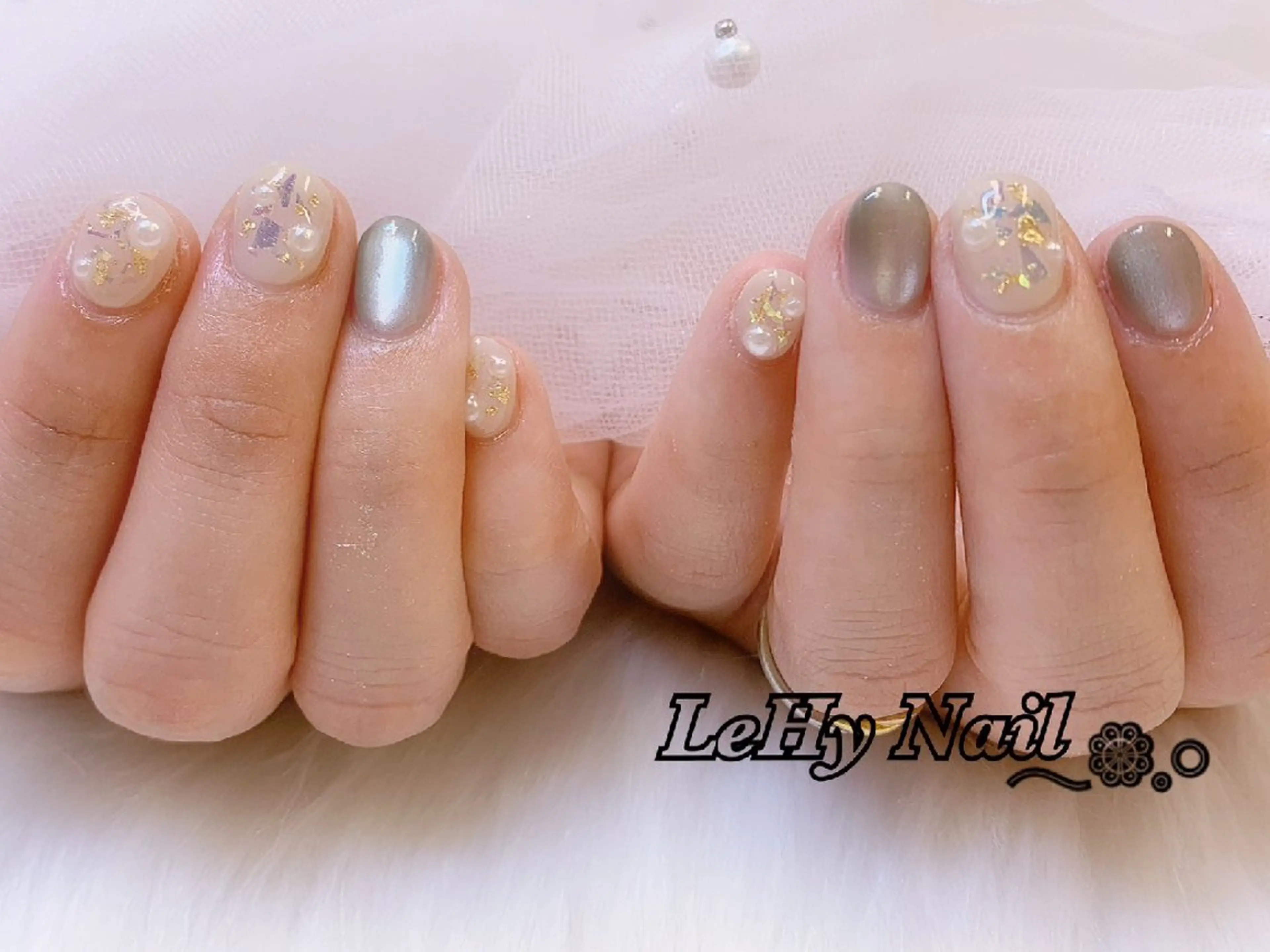 ネイル ハンドネイル LeHy nailのネイルデザイン