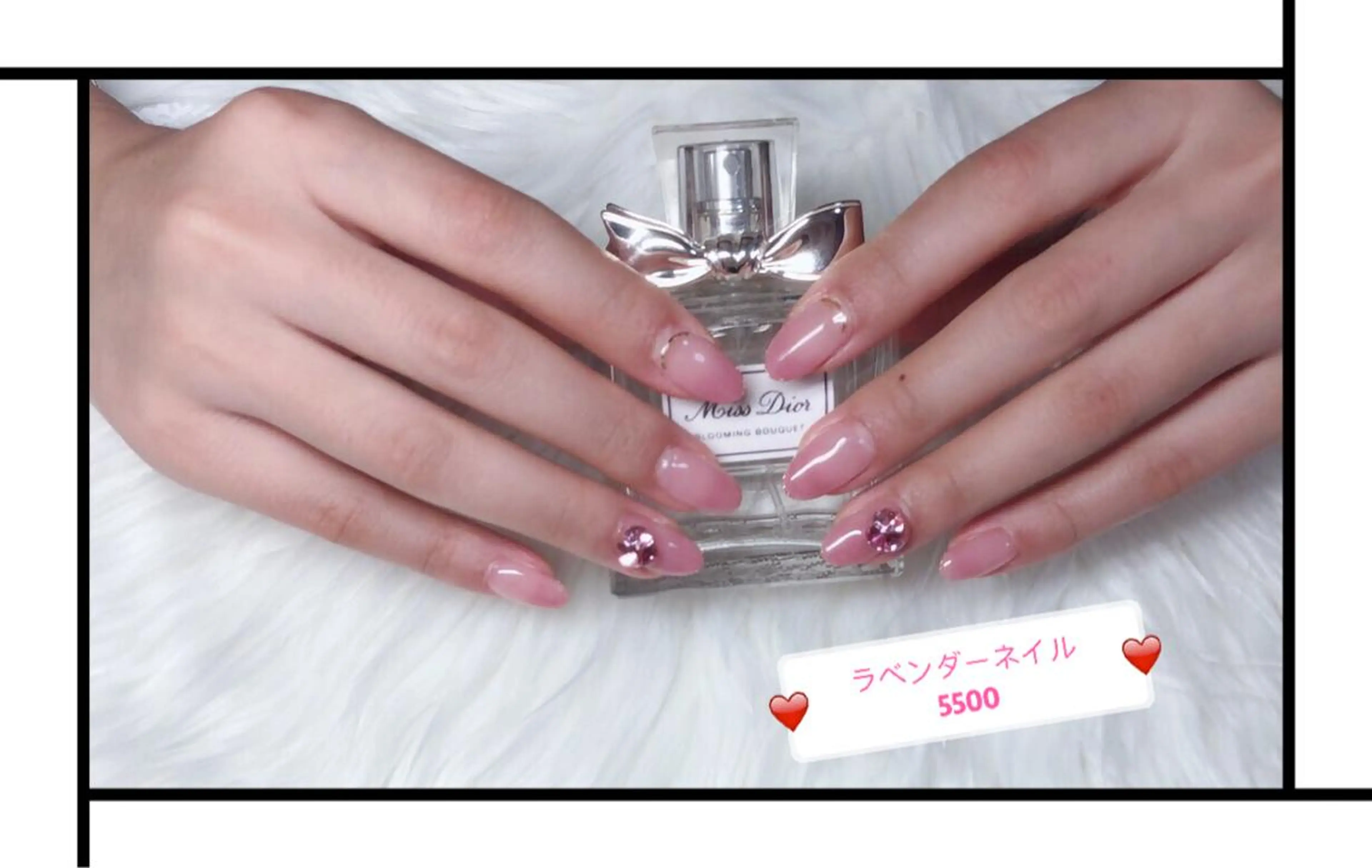 ネイル ラベンダー💖日暮里 ルル💖ネイルのネイルデザイン