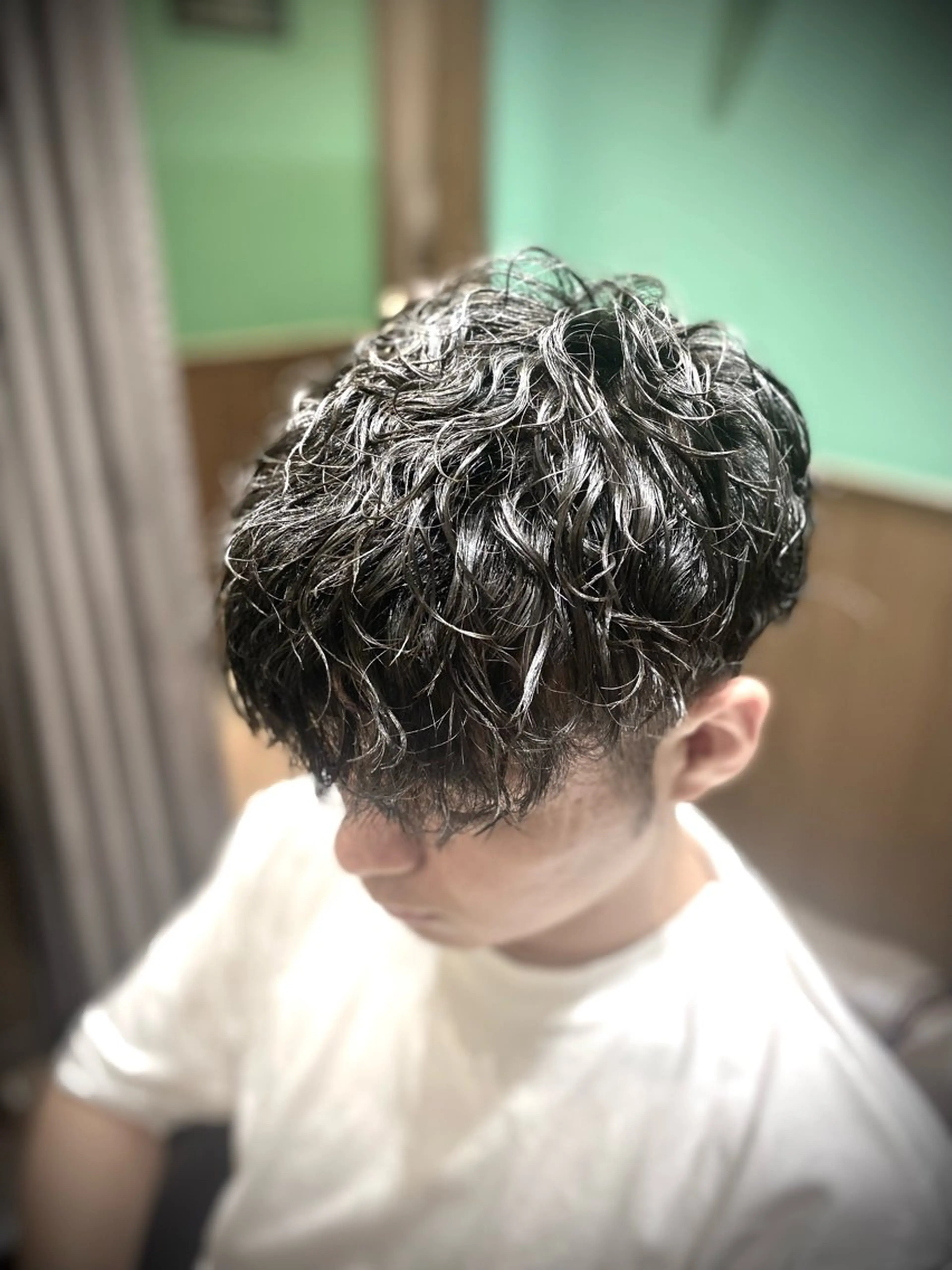 パーマ メンズ 麻布山本所属・麻布 山本のヘアスタイル