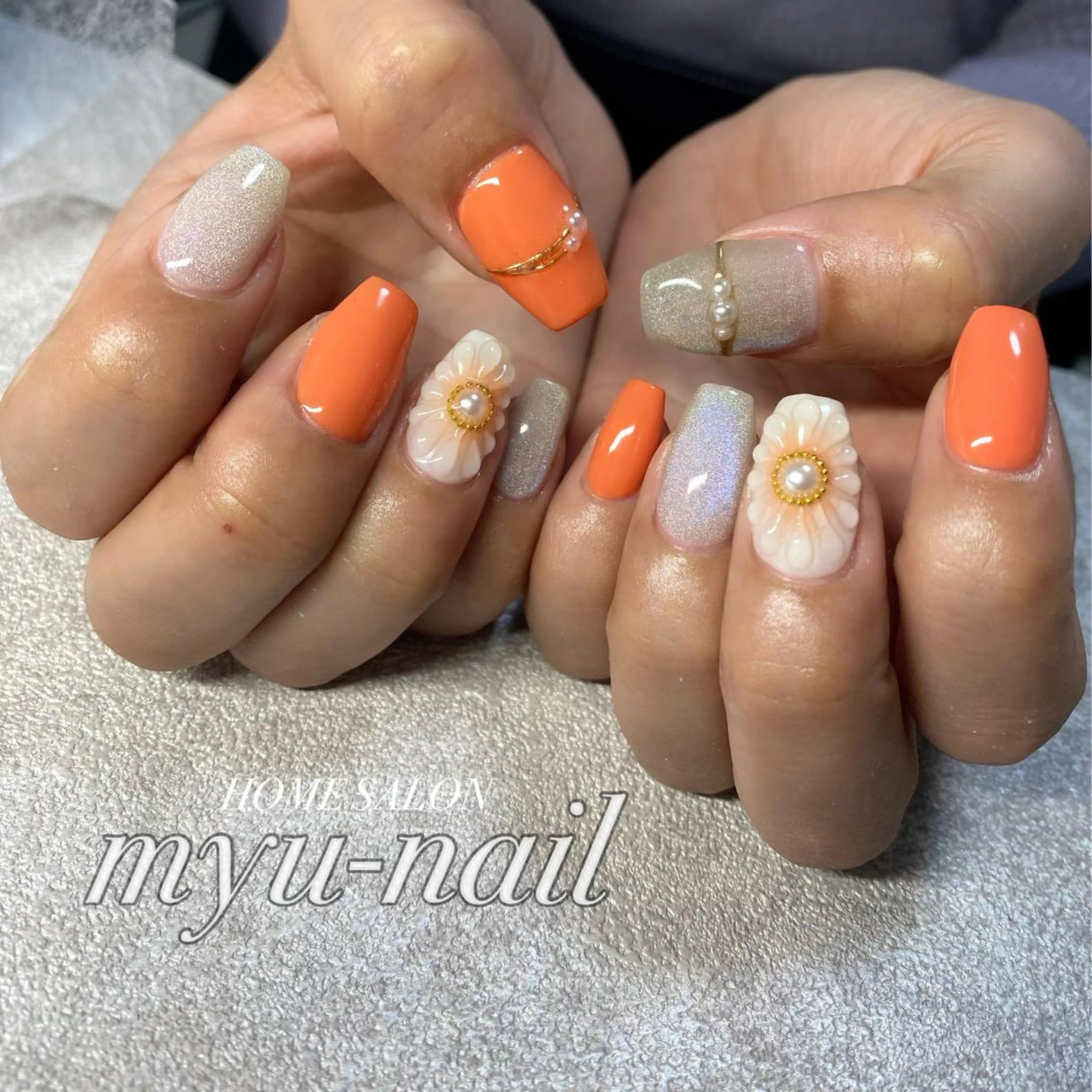 ネイル ホームサロン myu-nailのネイルデザイン