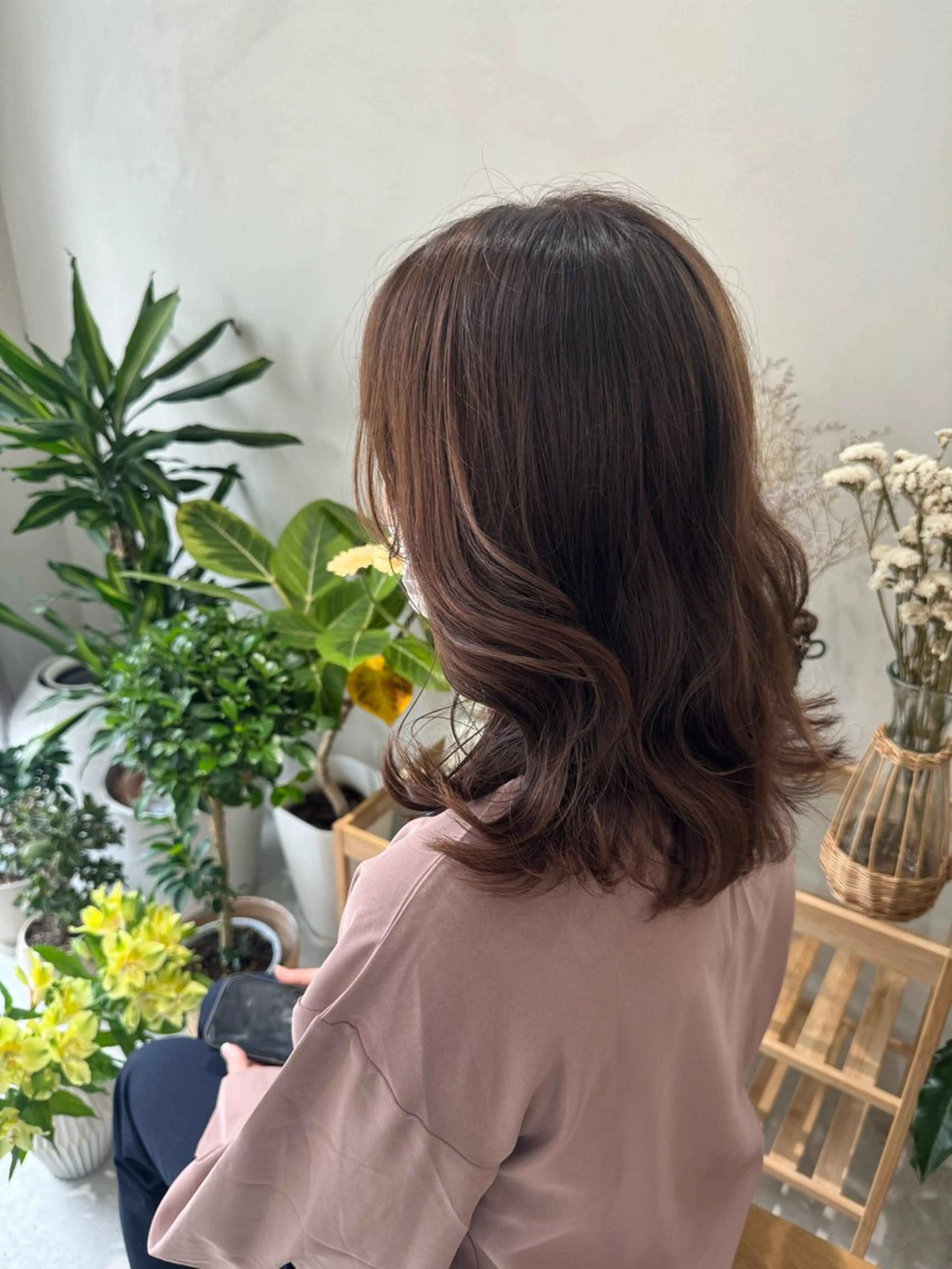 🆕新規　カラートリートメント【浸透力UP🙆‍♀️お試しケアプロ】カラー+2Stepトリートメントの写真