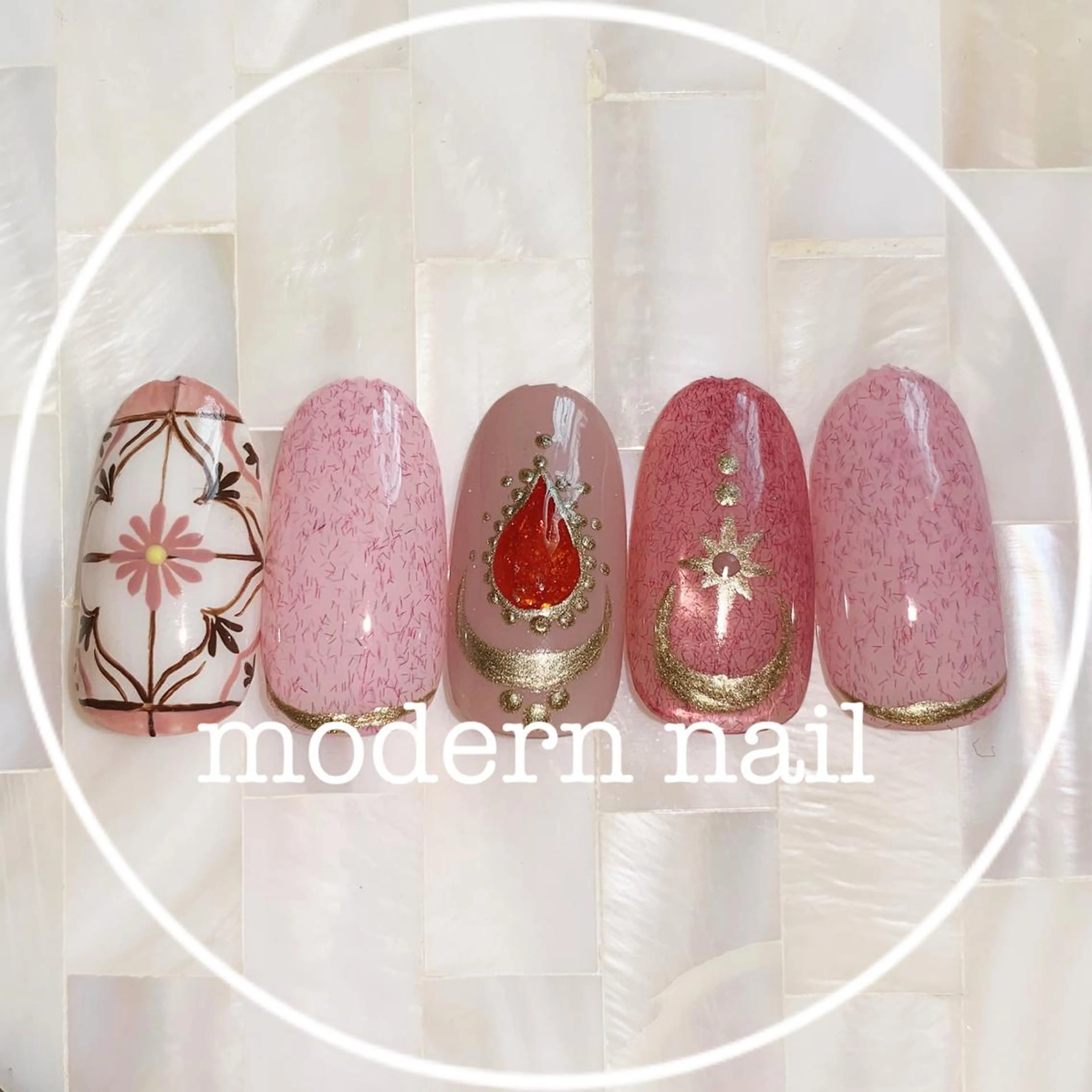 ネイル アートネイル ジェルネイル 小川 玲奈のネイルデザイン