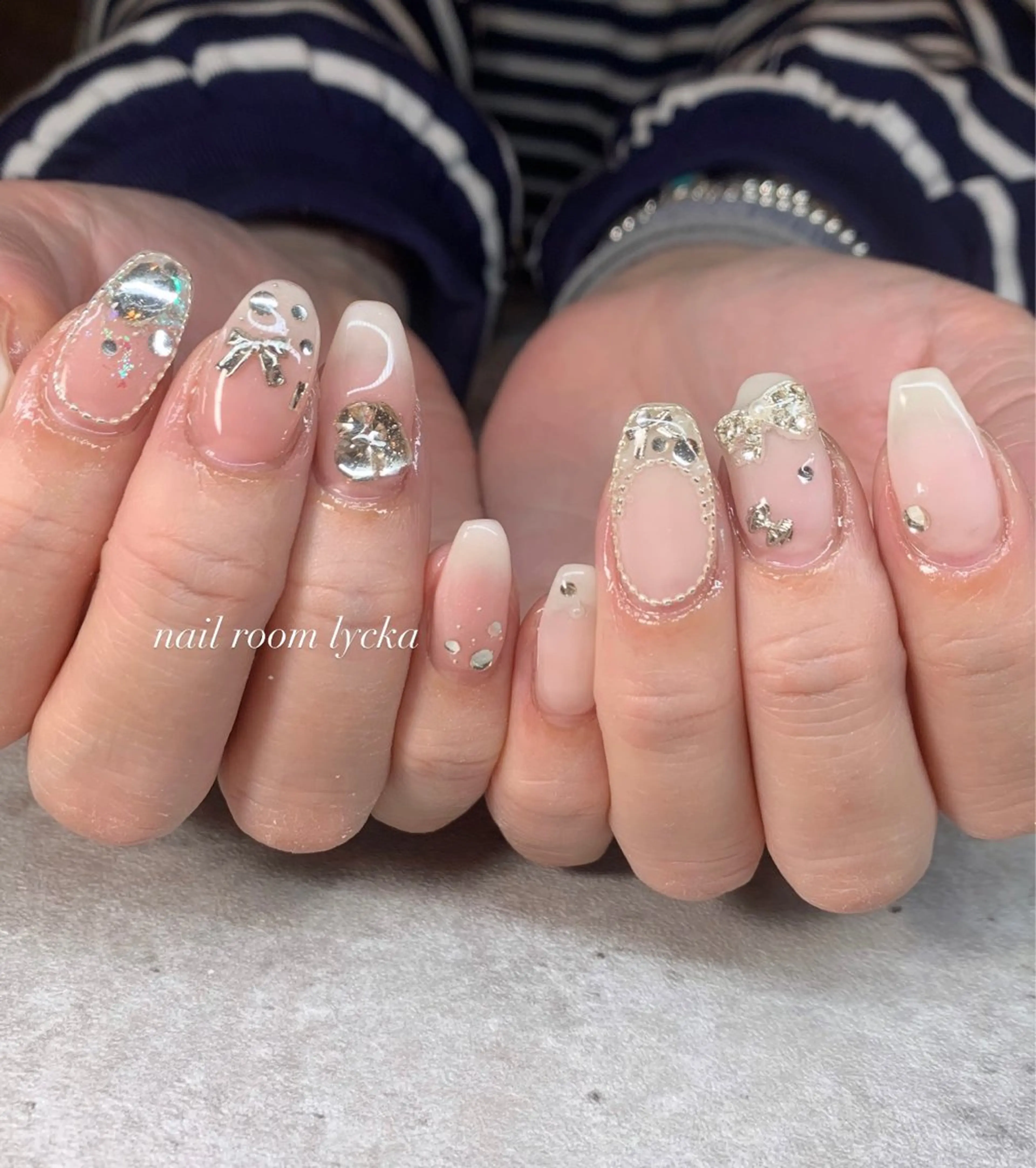 ネイル ﾈｲﾙﾙｰﾑﾘｯｶ 𝐦𝐚𝐲𝐮のネイルデザイン