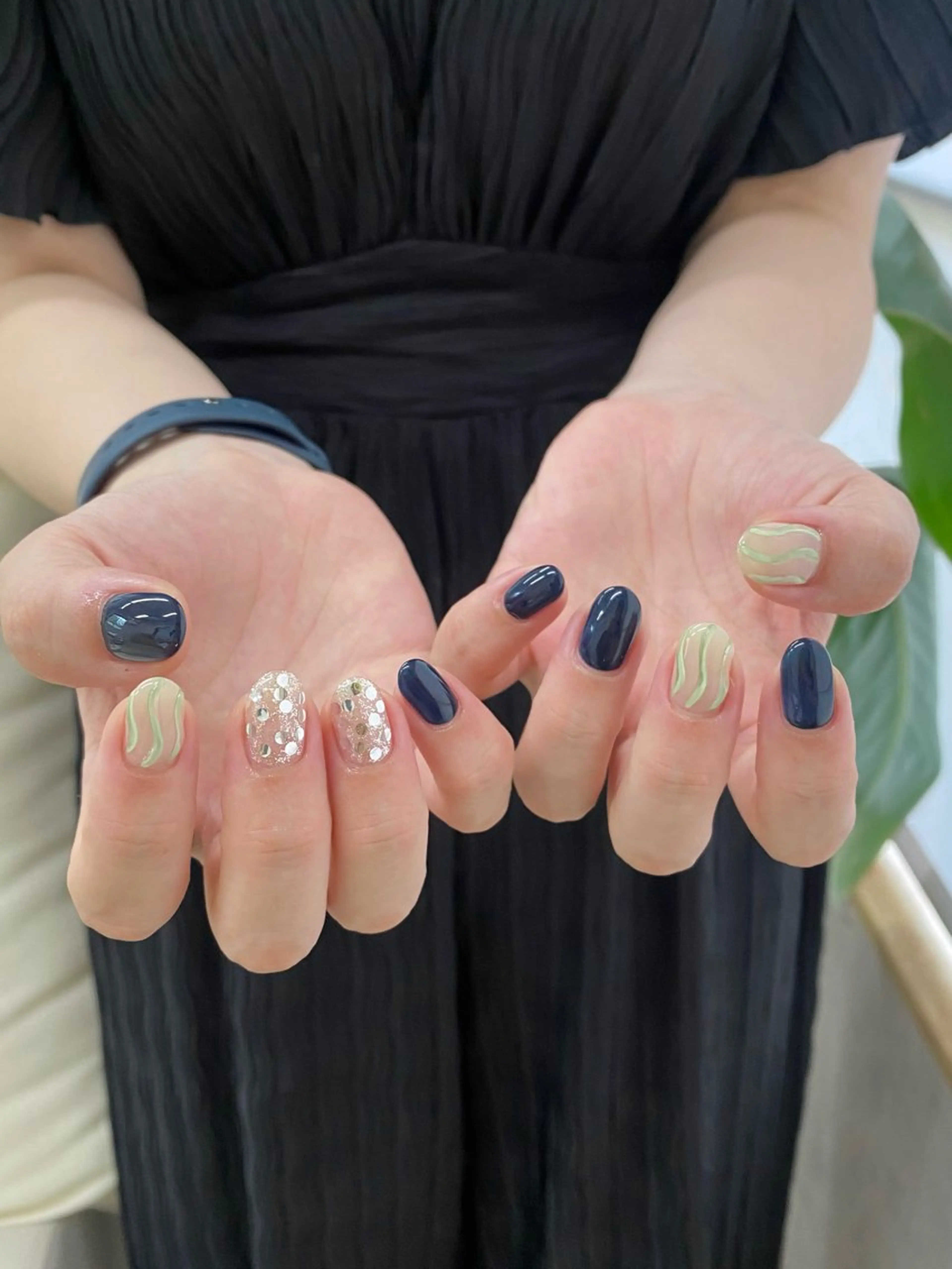 ネイル ハンドネイル nail salon CLEO所属・SAKI👒 パラジェルのネイルデザイン