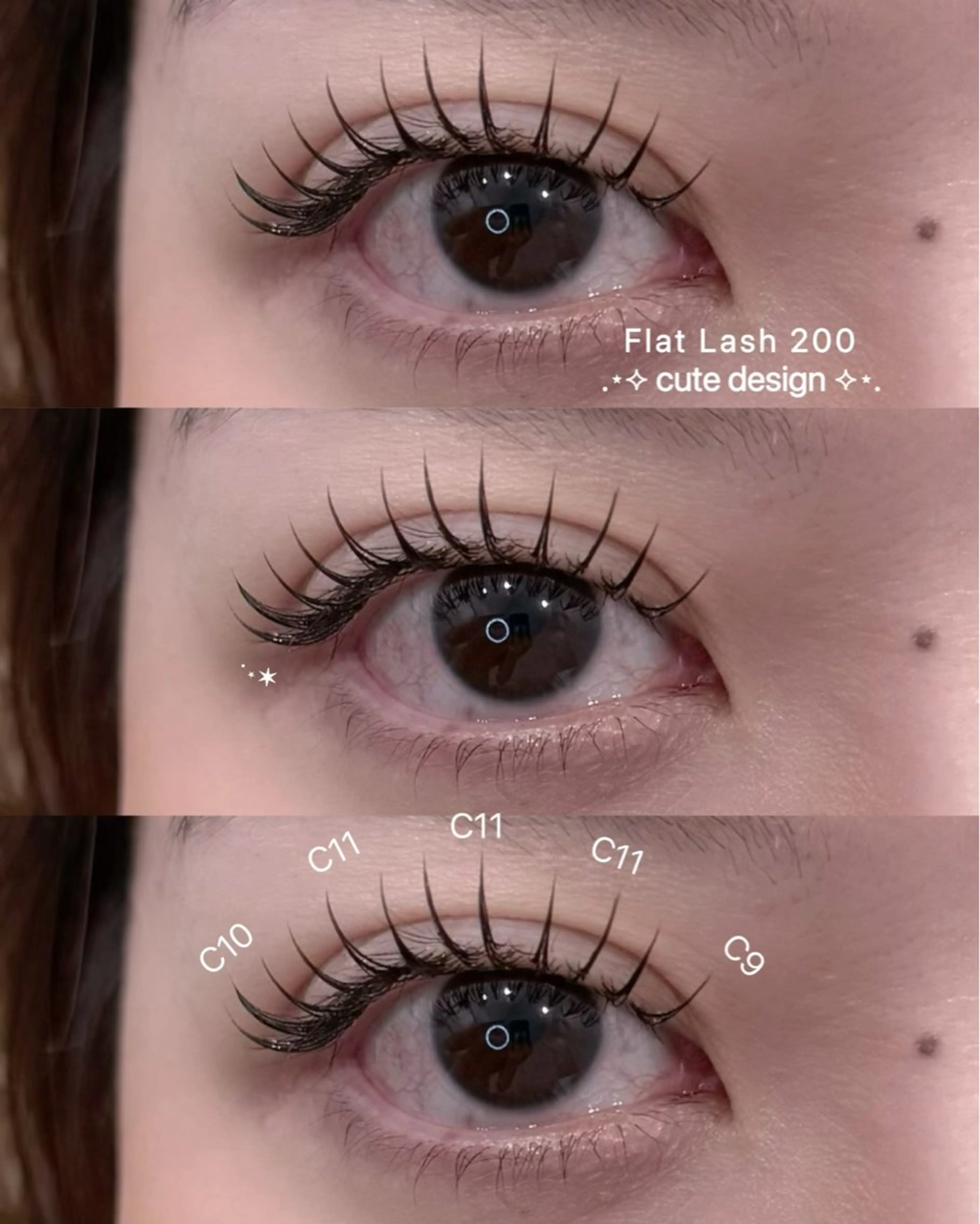 🌿スーパーボリューム🌿❤️🔥フラットラッシュ付け放題(200本まで)❤️🔥オフ無料{LED変更+¥2000}の写真