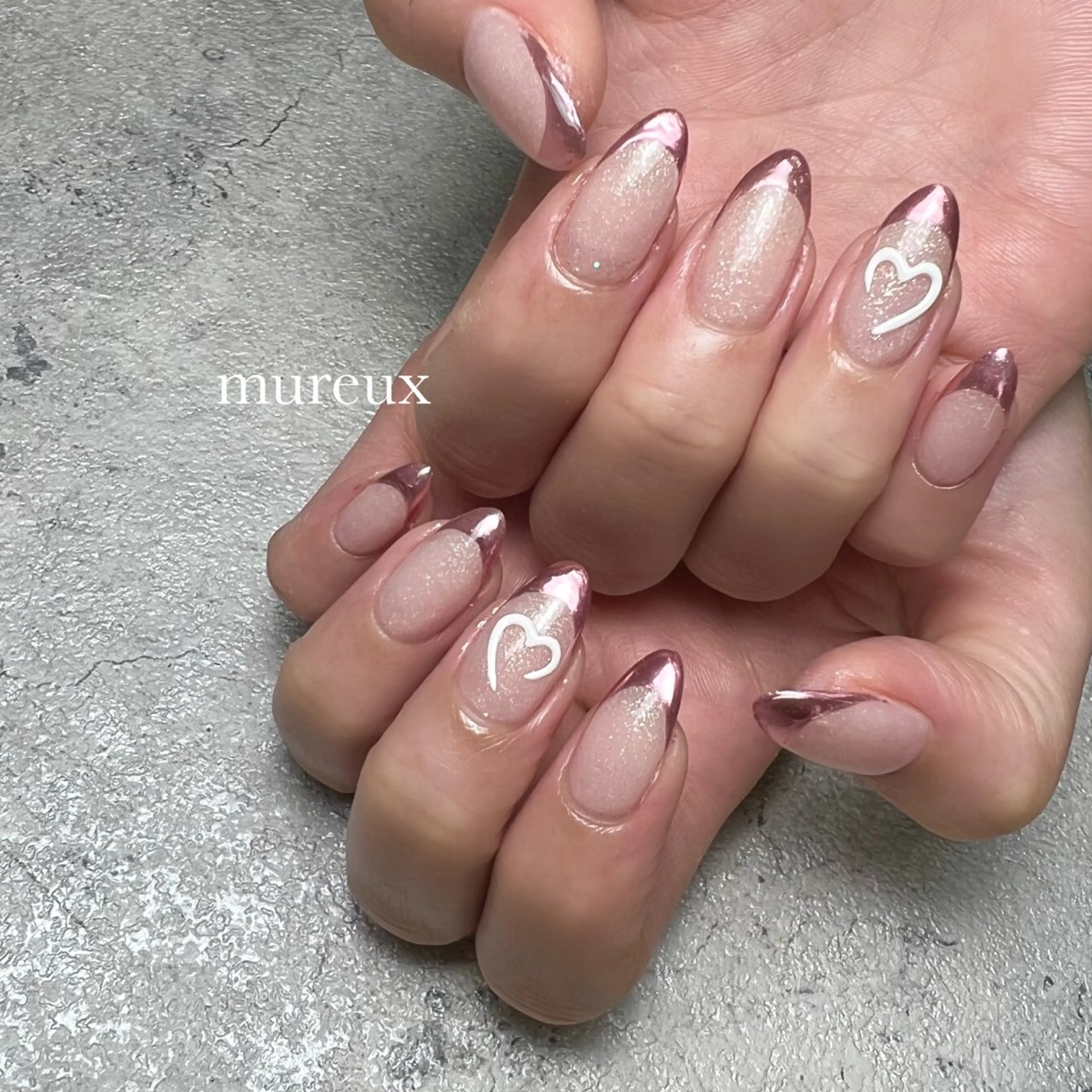 ネイル ハンドネイル mureux ∵ayakaのネイルデザイン