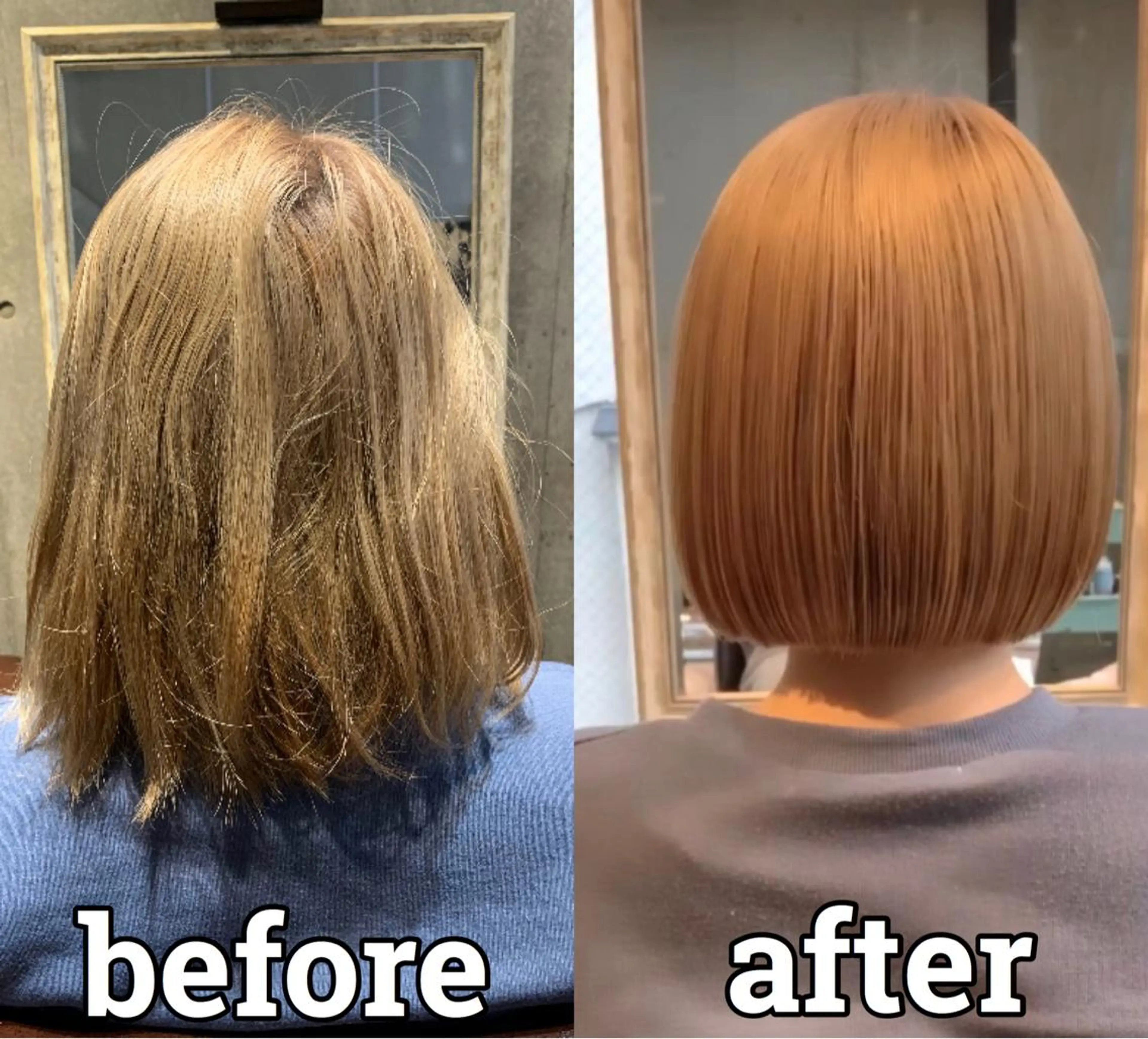 ショート ボブ 髪質改善 トリートメント ＊くせ毛に特化＊ 【yun】のヘアスタイル