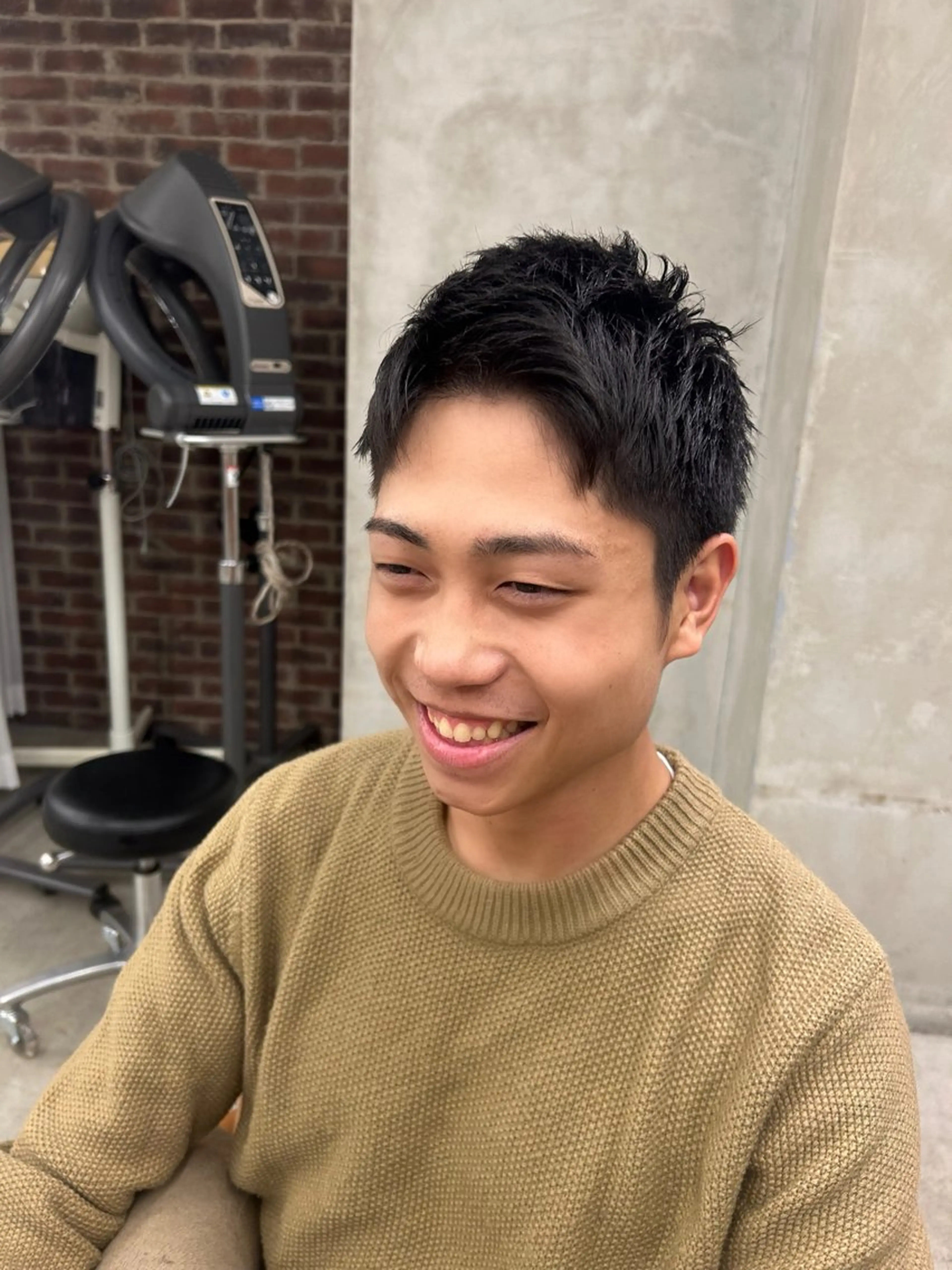 ショート メンズ カット 山野愛子美容室銀座店所属・🌼髪質改善/透明感 艶髪タケドミのヘアスタイル