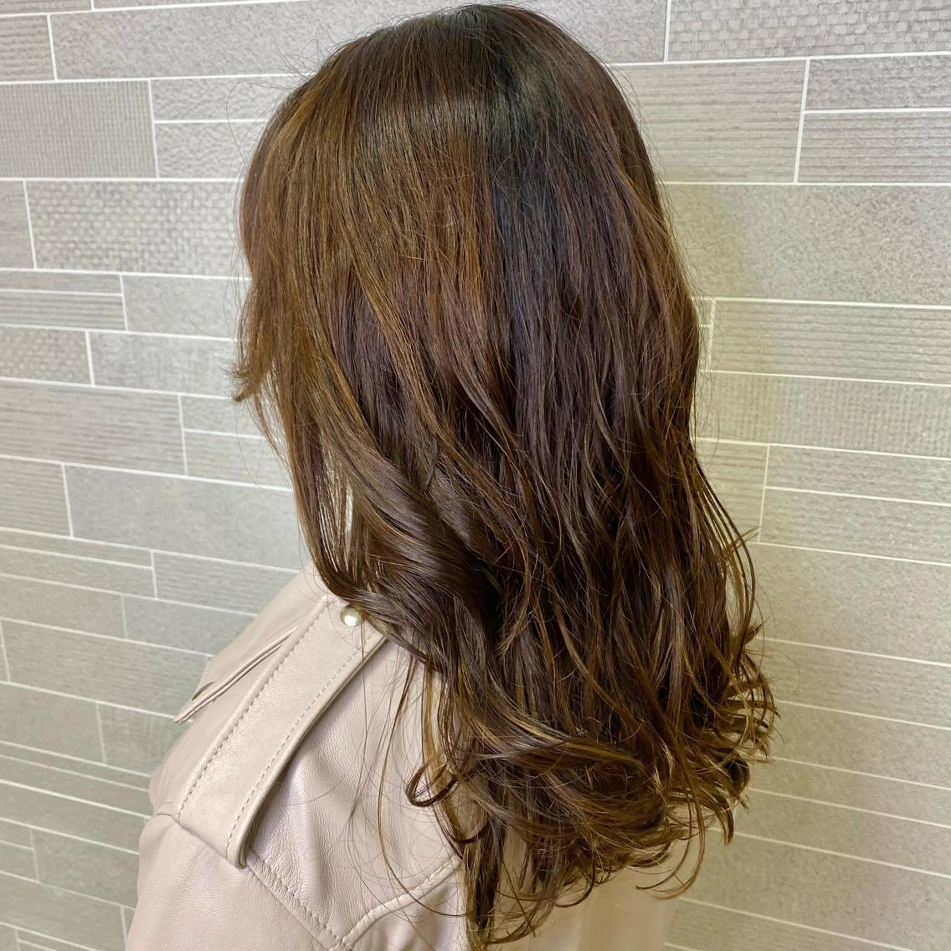 ロング 山崎 航のヘアスタイル