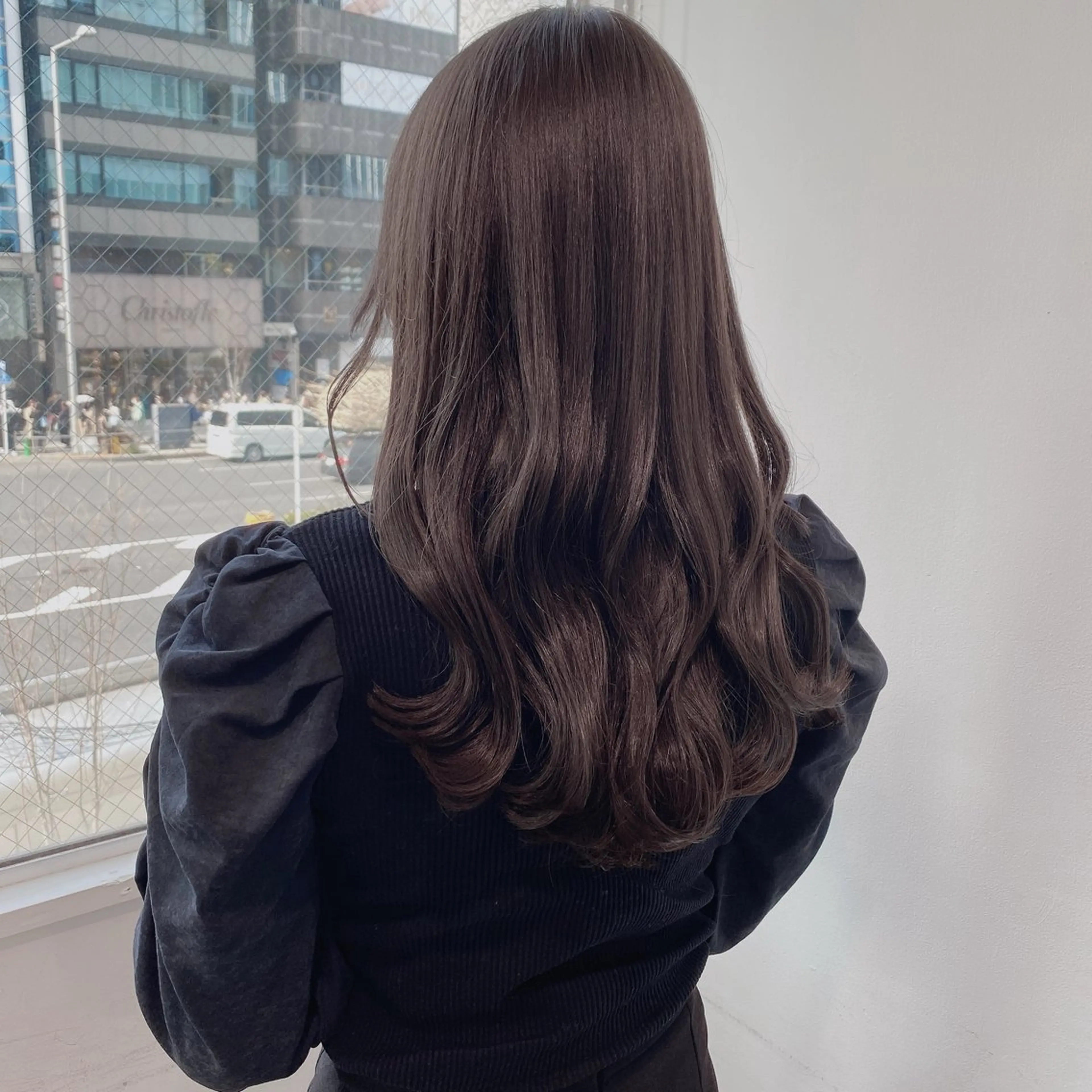 ロング カラー 𓏸レイヤー髪質改善 透けカラーカノン🫧のヘアスタイル