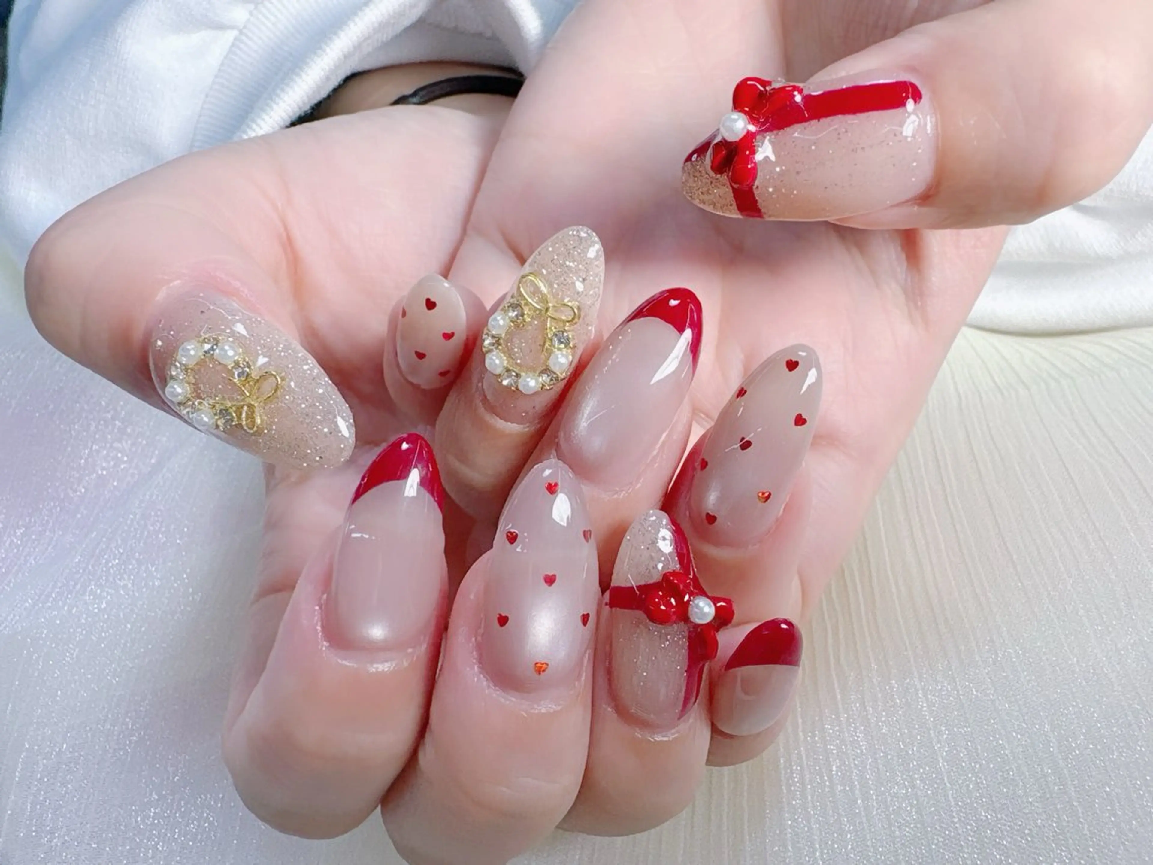 ネイル ハンドネイル Yuxi Beauty salon 【ユーシィー ビューティ サロン】所属・ユーシーネイルサロン 池田公園店のネイルデザイン