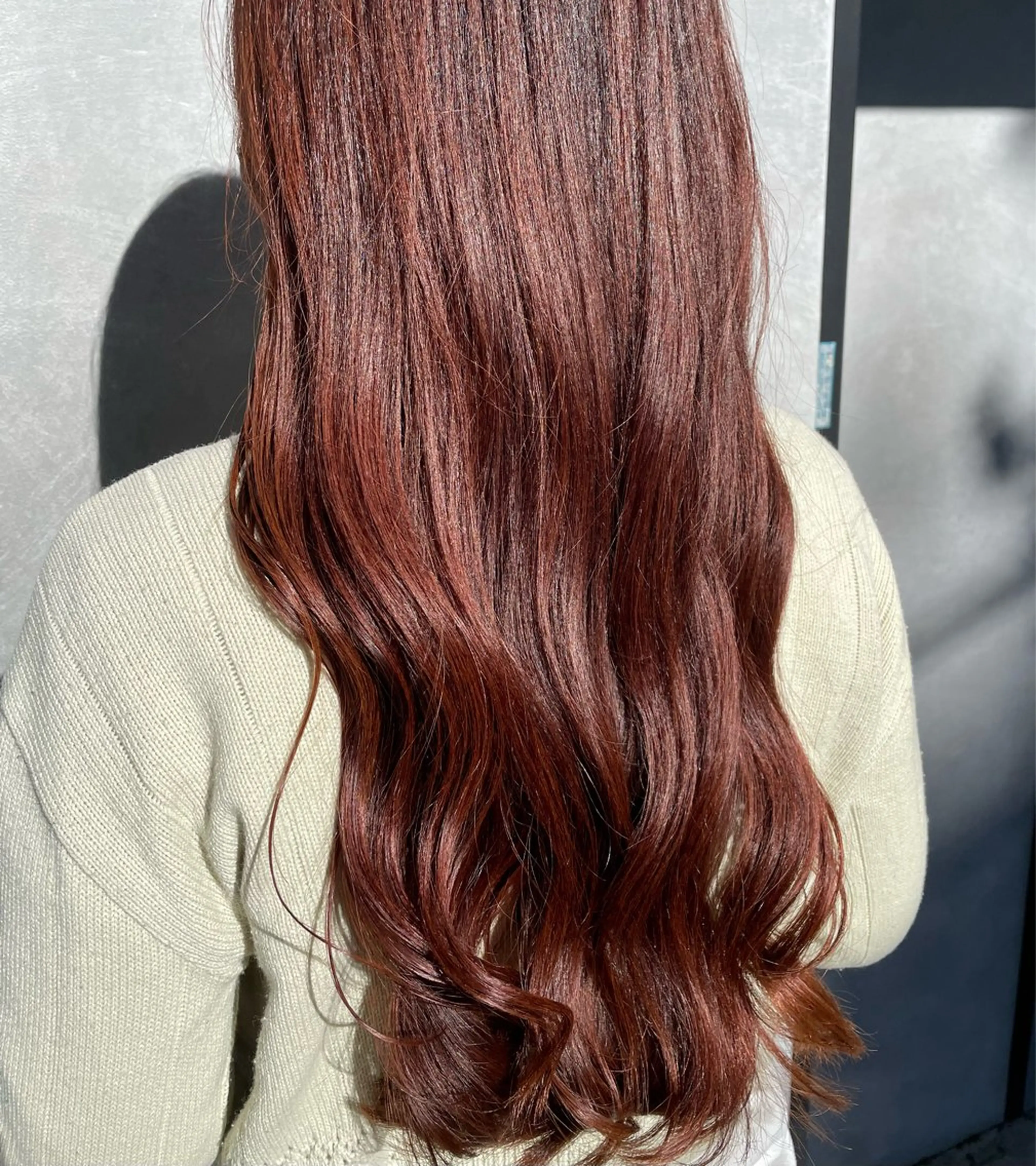 ロング カラー 青田 明日海のヘアスタイル