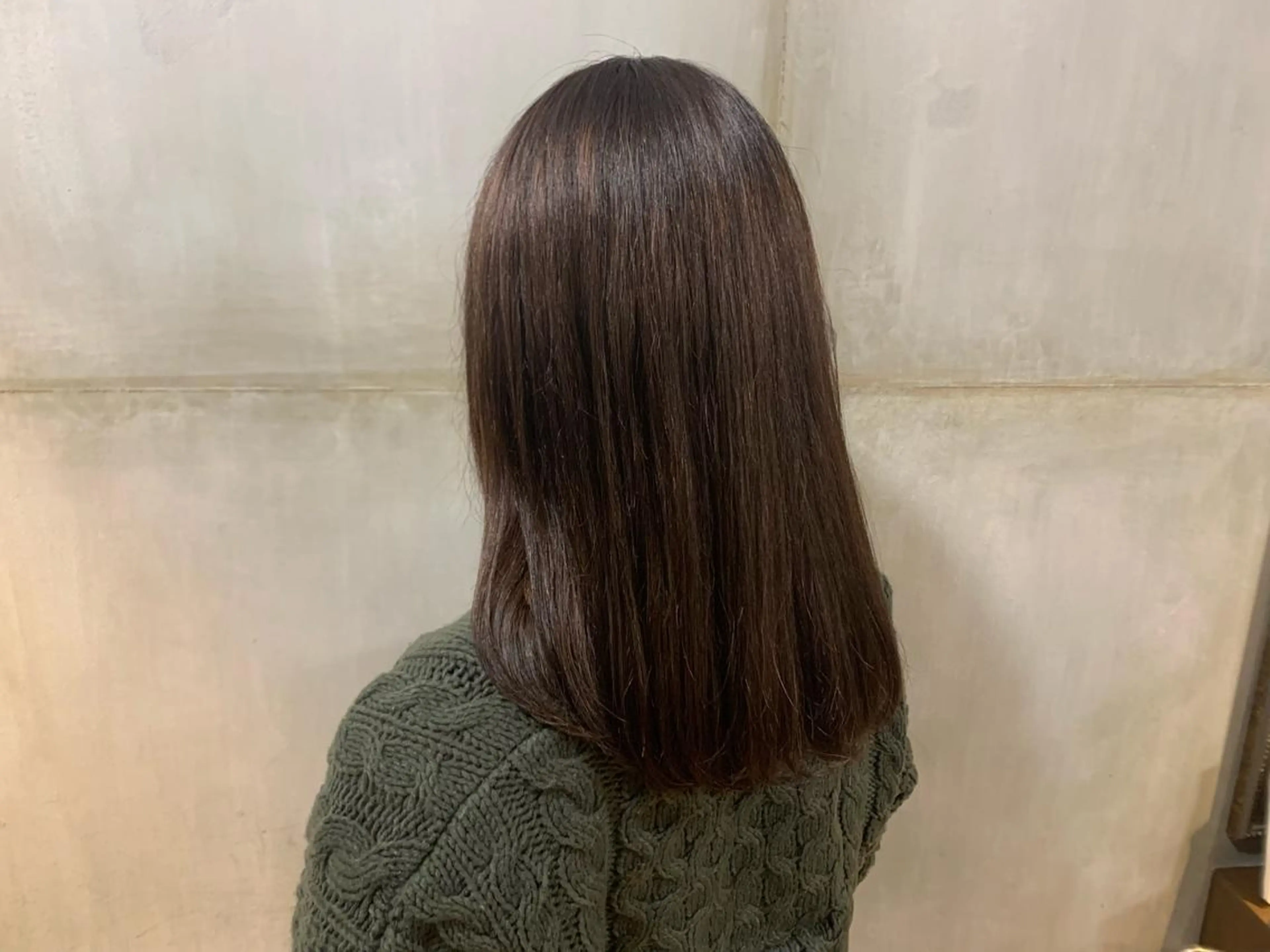 セミロング カラー 透明感カラー ハイライトカラー ハイライト モテ髪🎀aoi/ シールエクステ/池袋のヘアスタイル