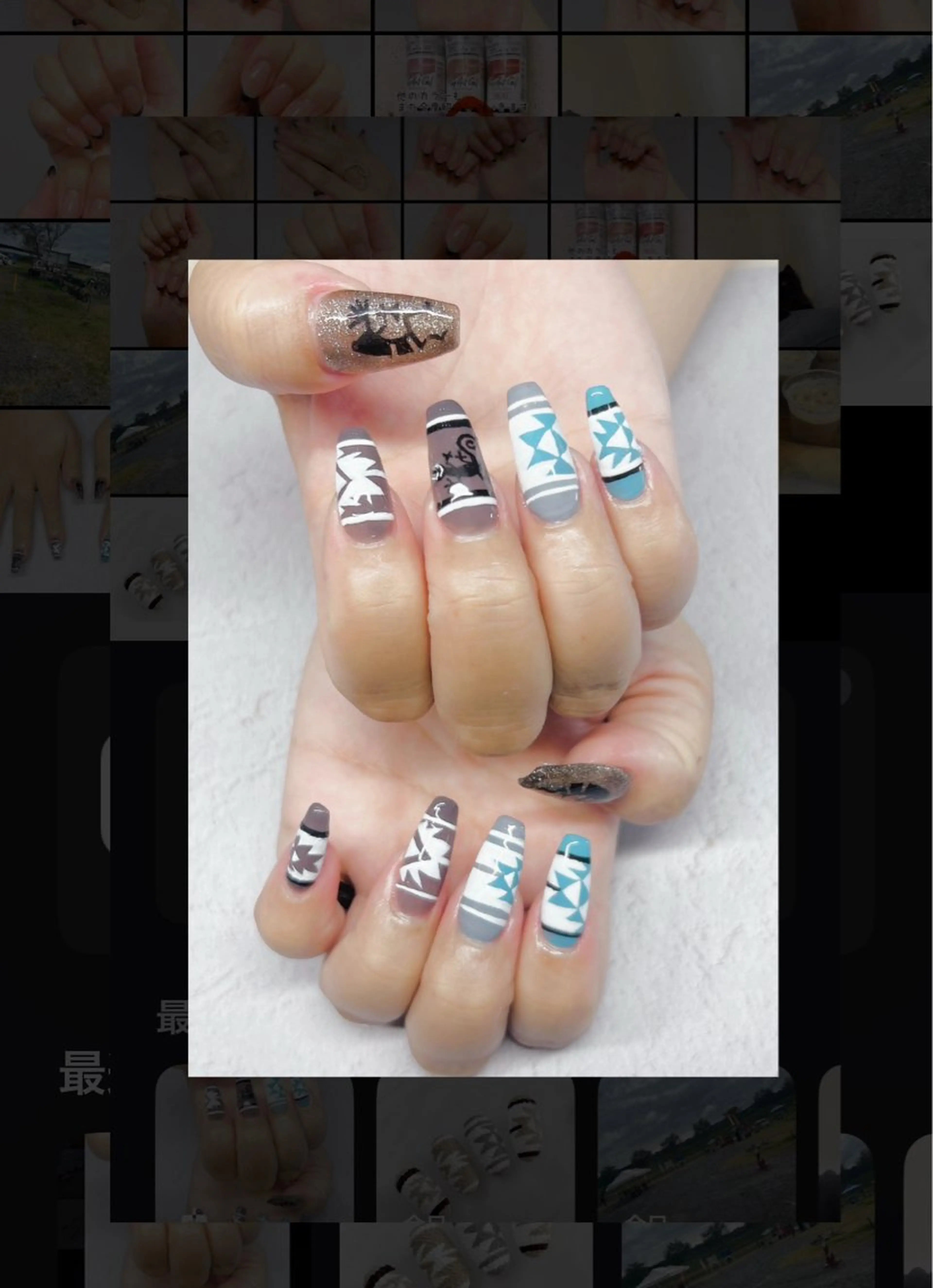 ネイル アートネイル MYu Beauty Salon YURIのネイルデザイン