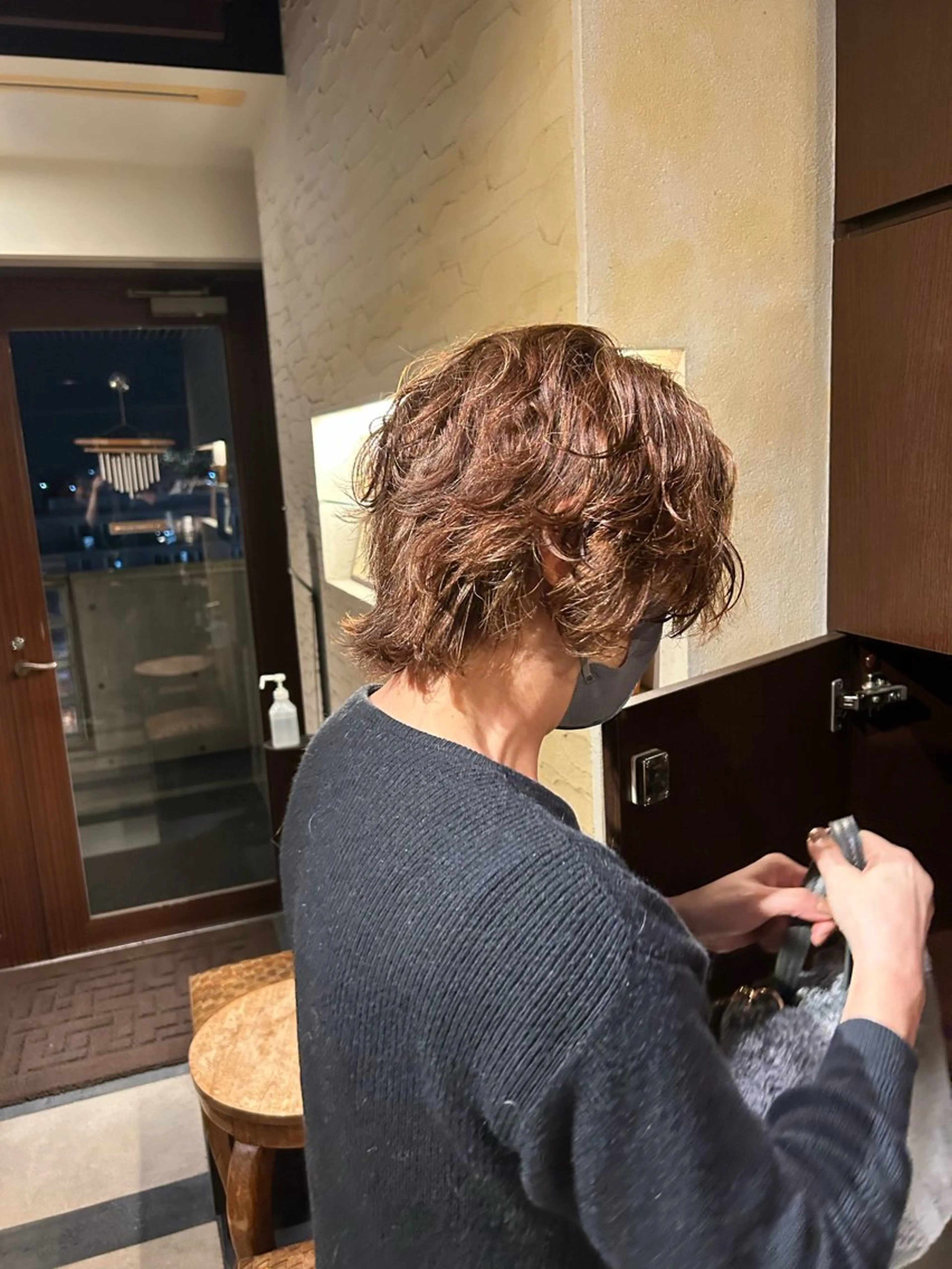 似合わせカット+パーマ+超高濃度水素髪質改善+スパシャンプーの写真