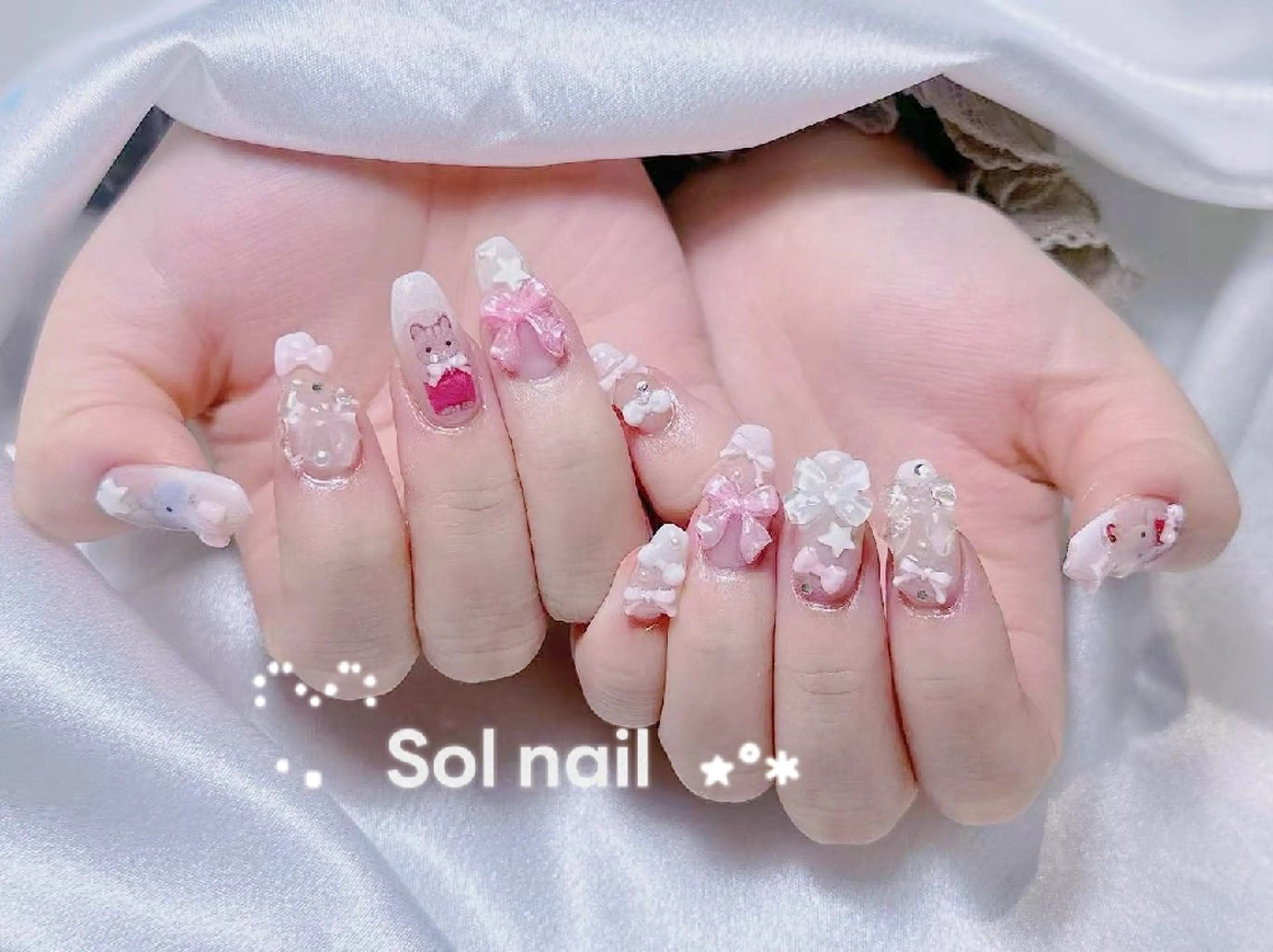 【ミニモ限定】新規オフ無料✨️自爪デザイン放題(持ち込み🉑）の写真