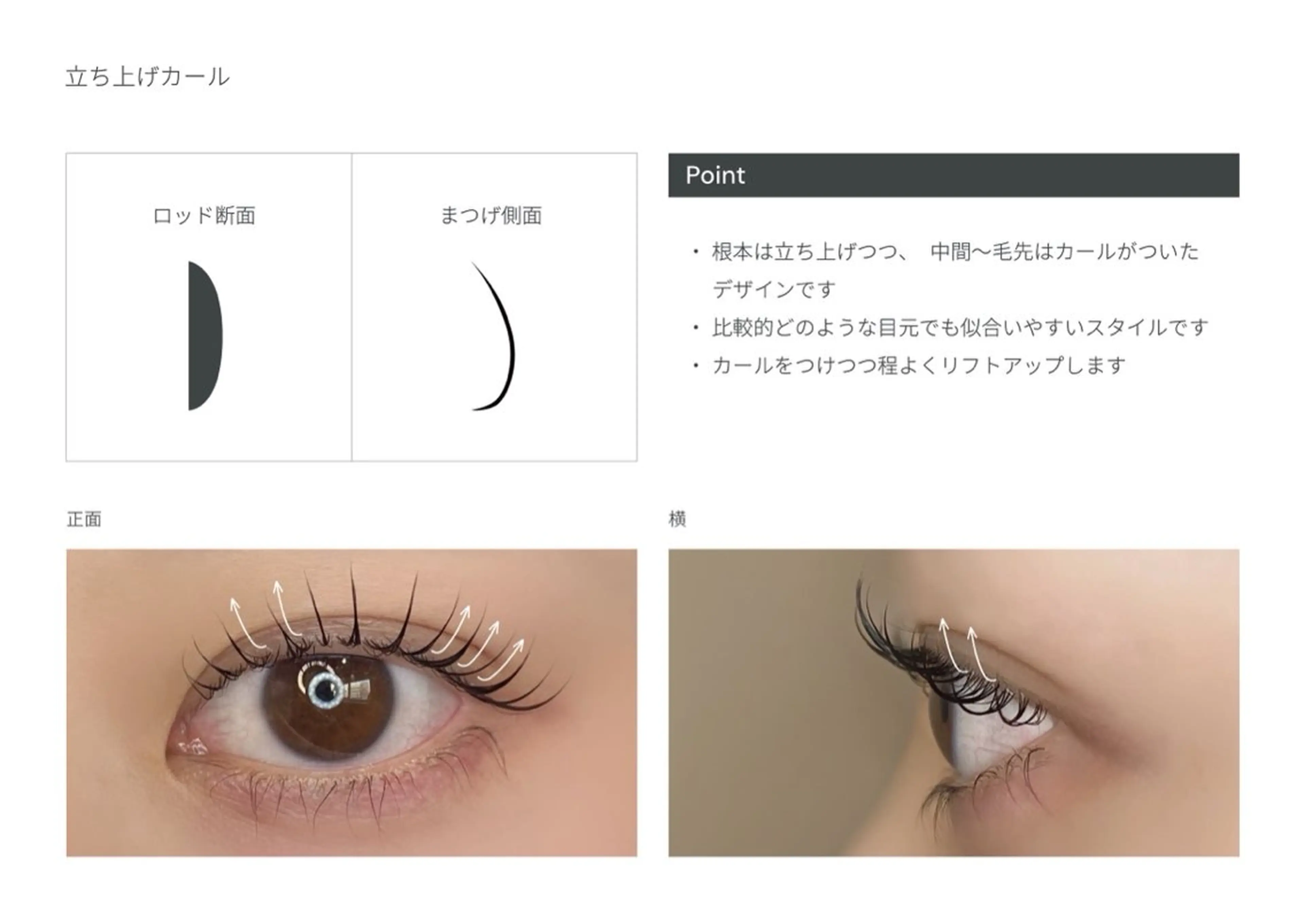 マツエク・マツパ アンジェリカ ミッシェル有明のマツエク・マツパデザイン