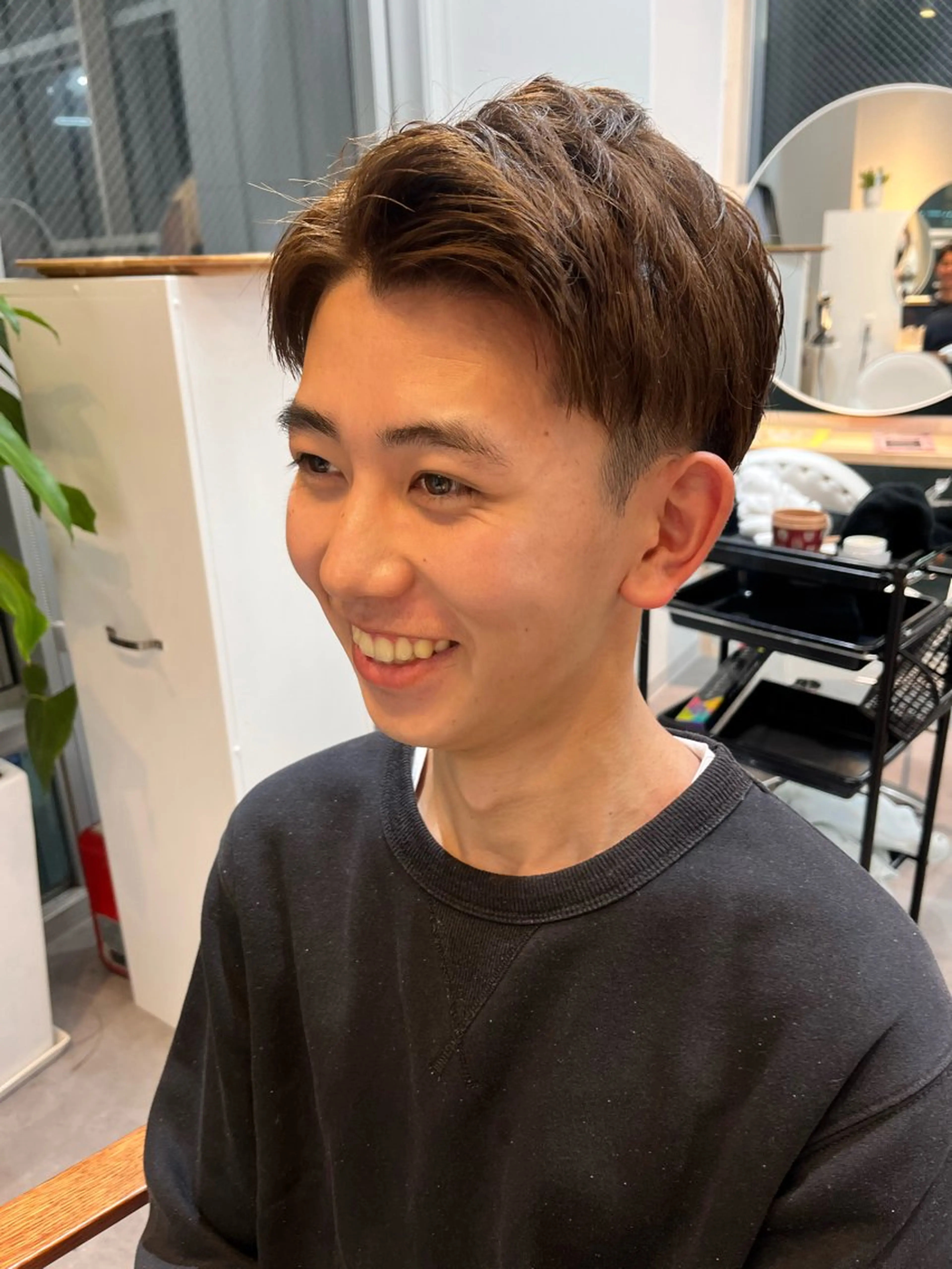 カラー メンズ カット レイヤーカット/韓国 ヘア/ honokaのヘアスタイル