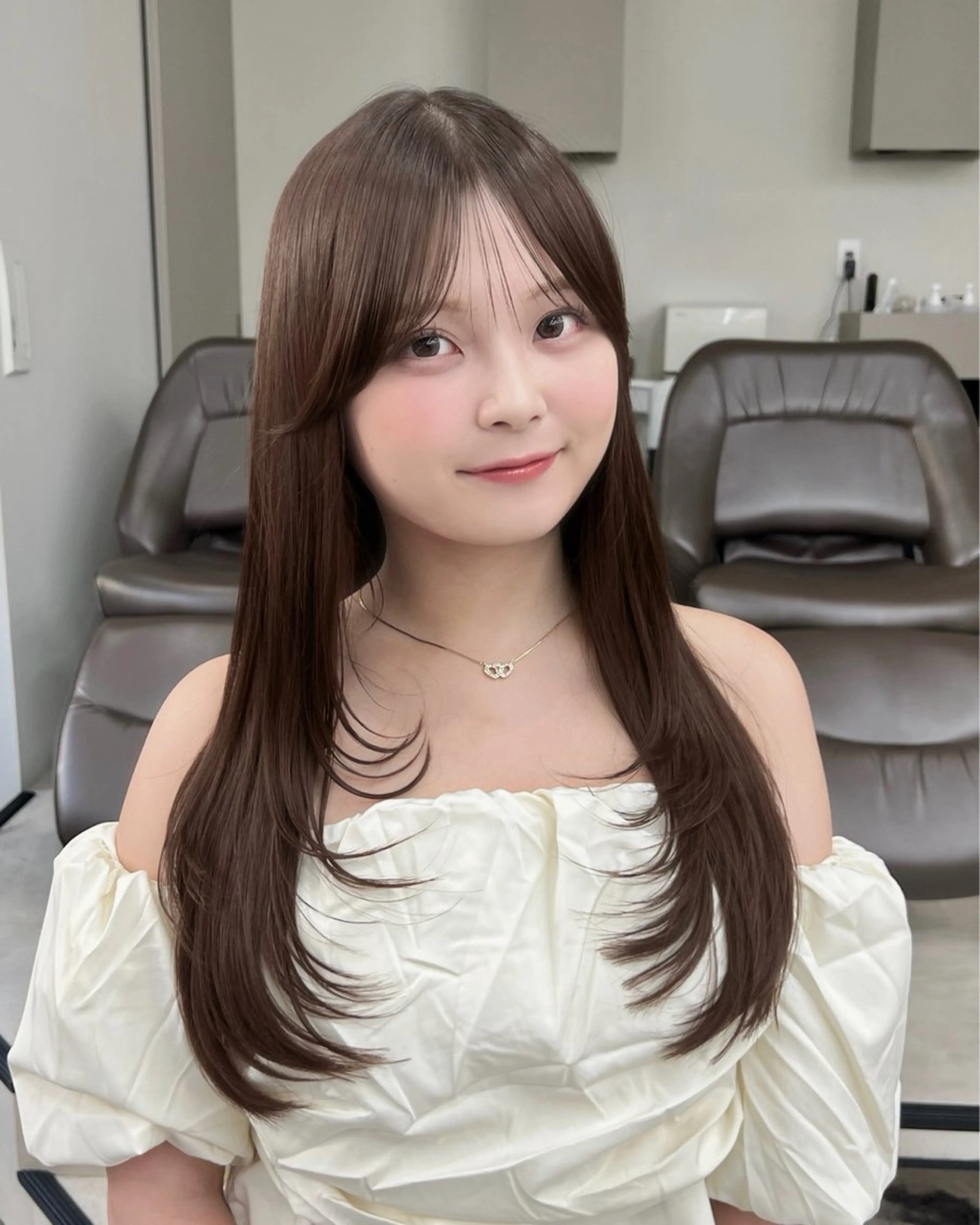 ロング 𝗆𝗂𝗒𝗎 🐈‍⬛🎀のヘアスタイル