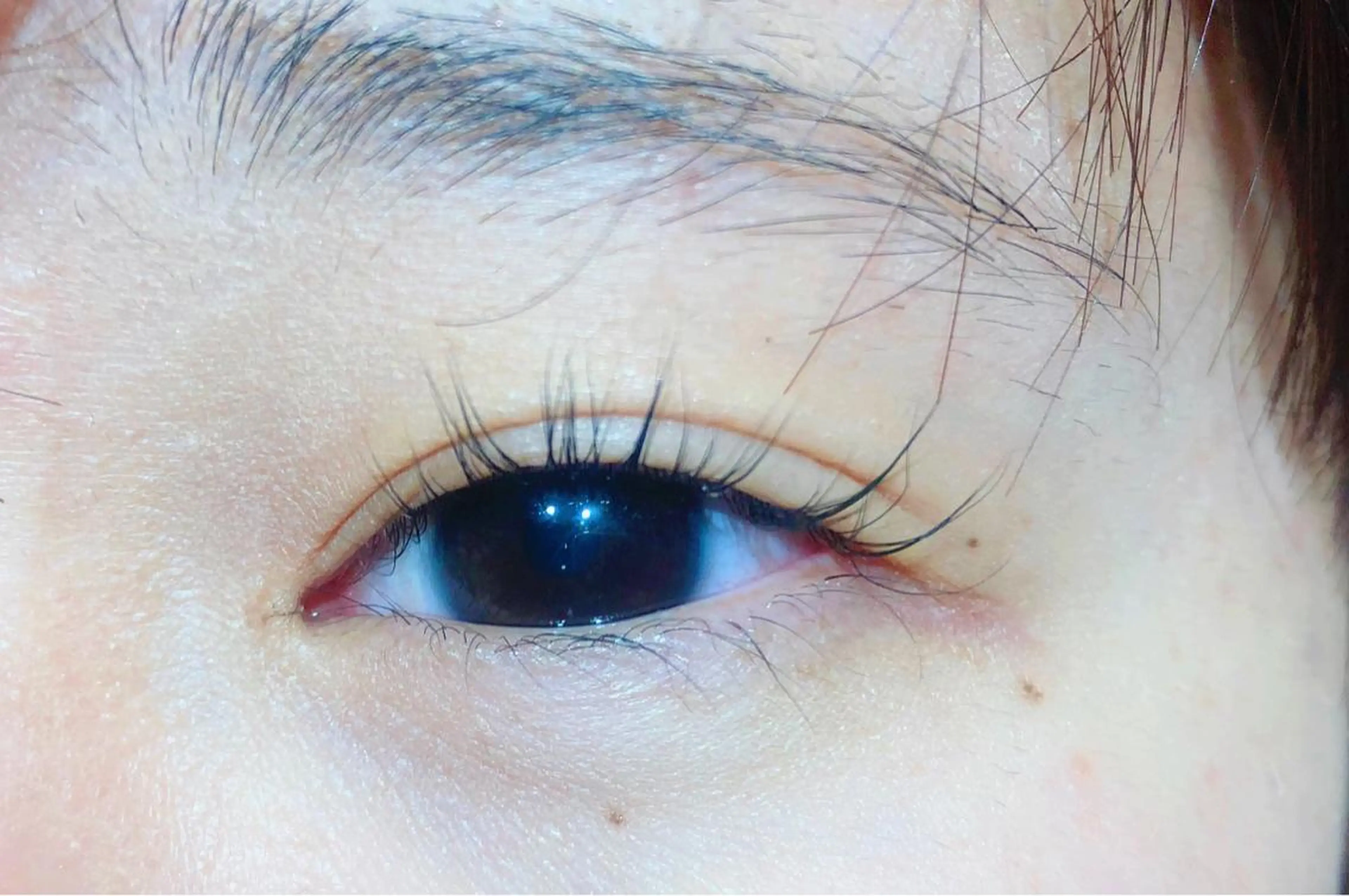 マツエク・マツパ 一重×まつ毛パーマ 野田 京七のマツエク・マツパデザイン