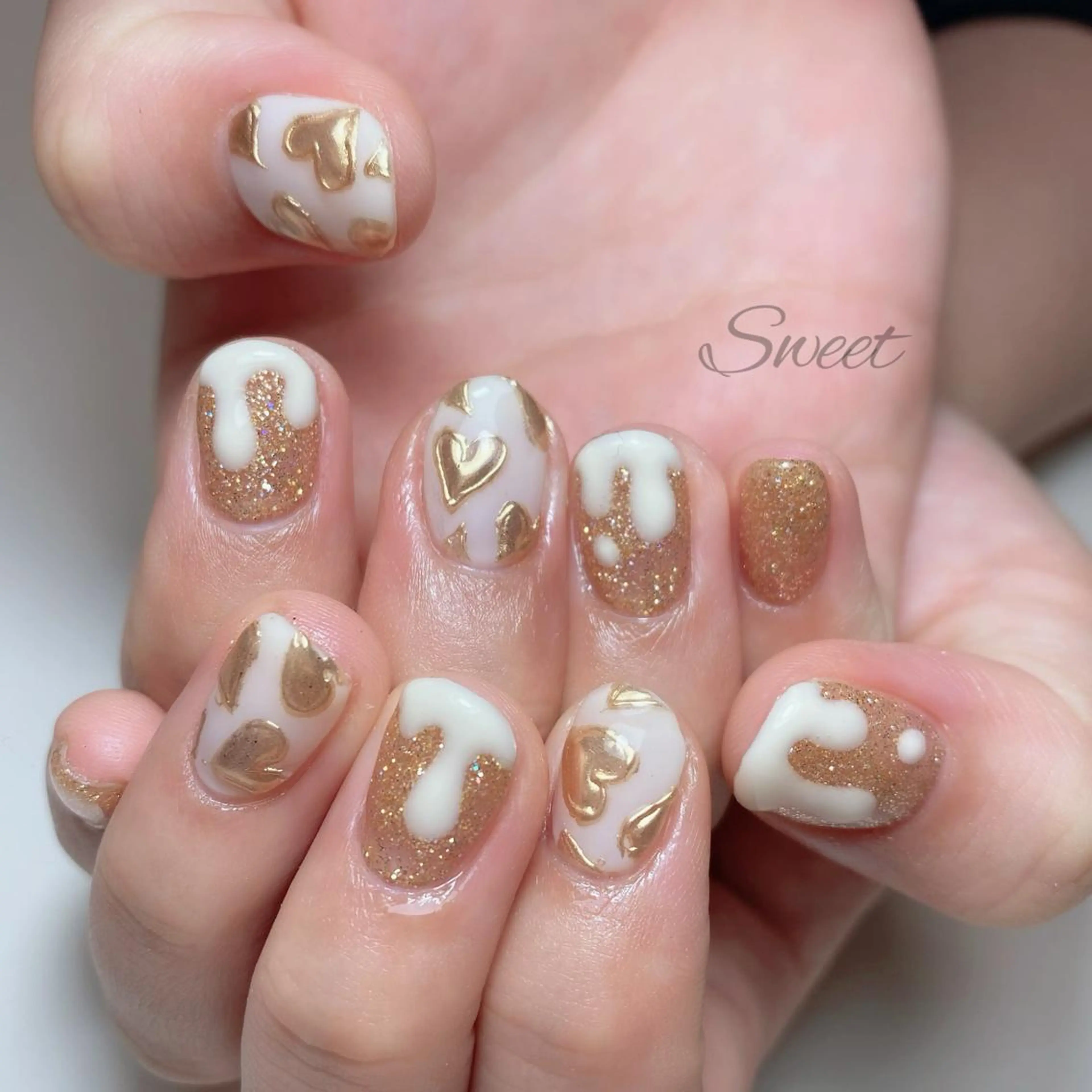 ネイル sweet 仲野陽子のネイルデザイン